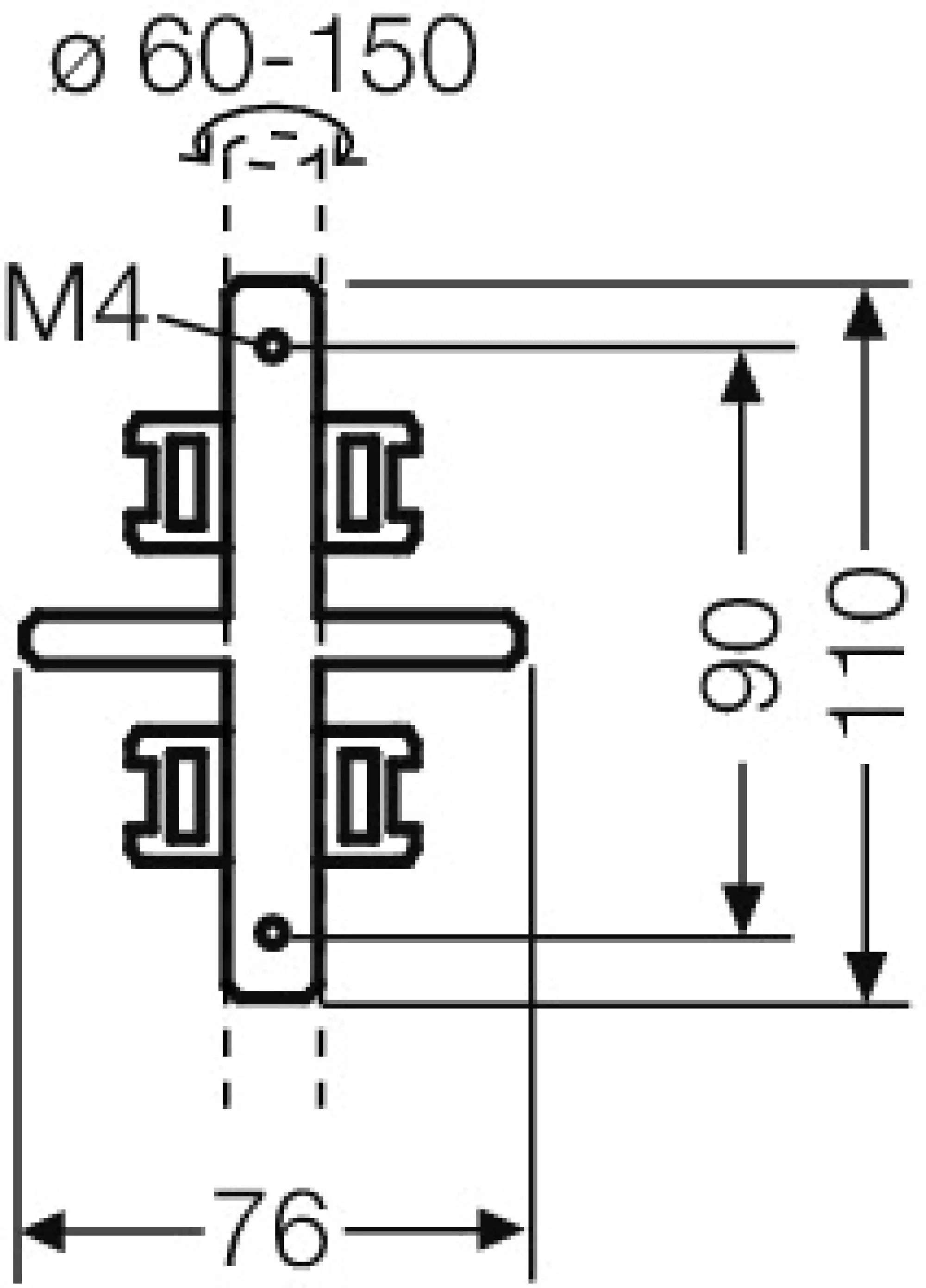 Hensel 61001152 Mastbefestigung KV MB 3, für außenliegende Gehäusebefestigung KV MB 3 (img_002) Hensel 61001152 Mastbefestigung KV MB 3, für außenliegende Gehäusebefestigung KV MB 3 (img_002)