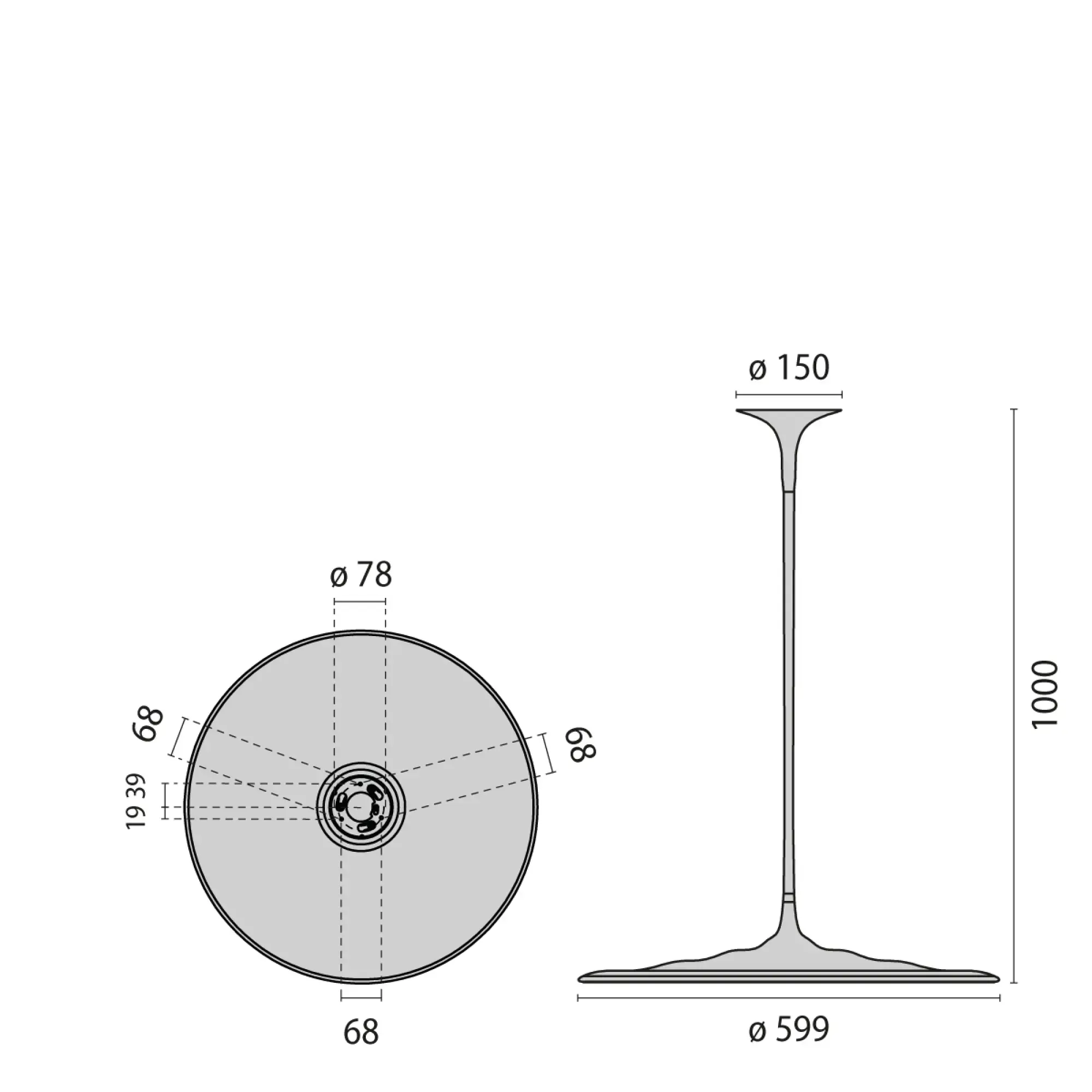 Performance iN Lighting 8712211556341 LED-Pendelleuchte 3000K 55W DALI Glas opal 8712211556341 (img_003)
