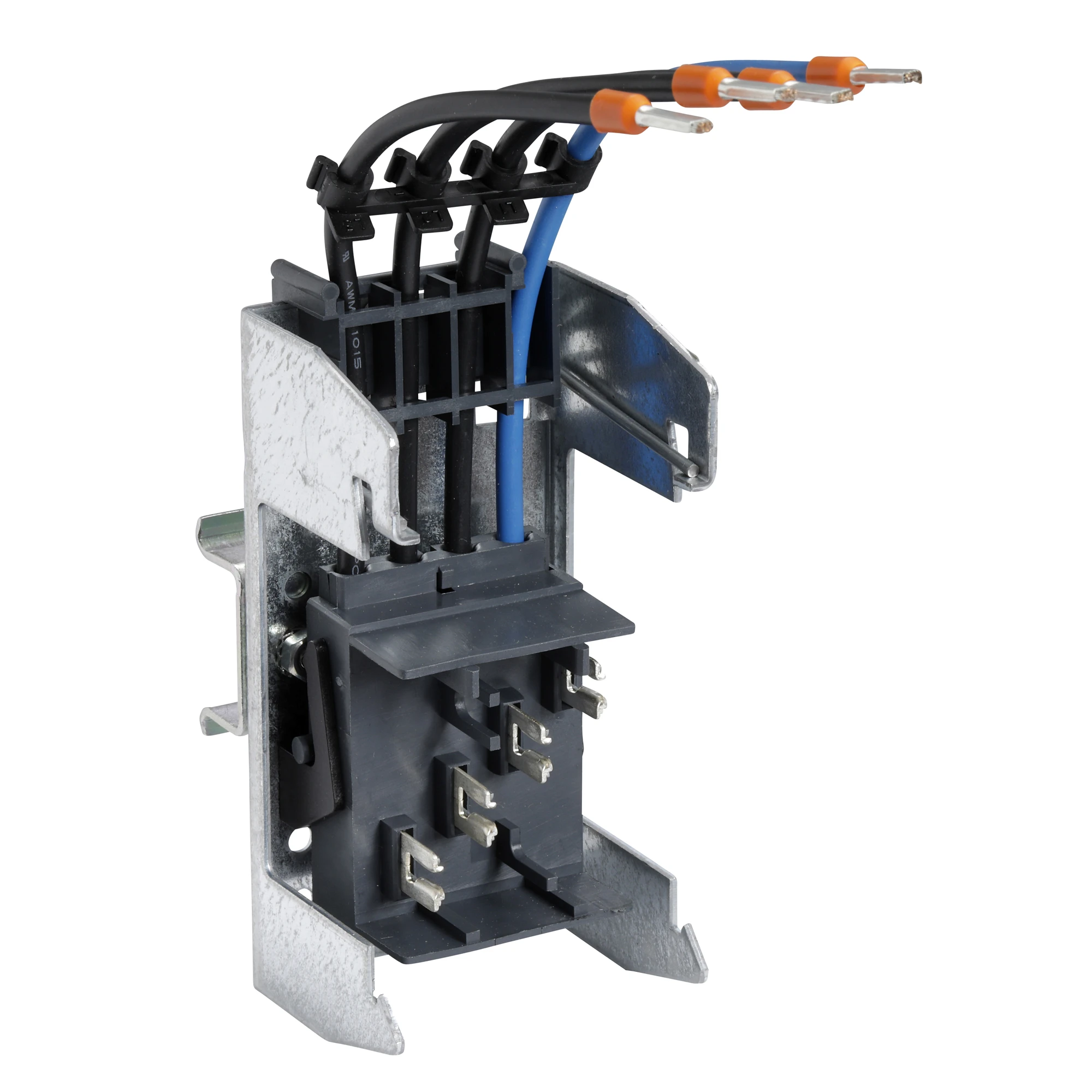 Schneider Electric AK5PA241 Busbar adapter, 25A, 3p+N, +1 DIN rail 3TE (img_001)