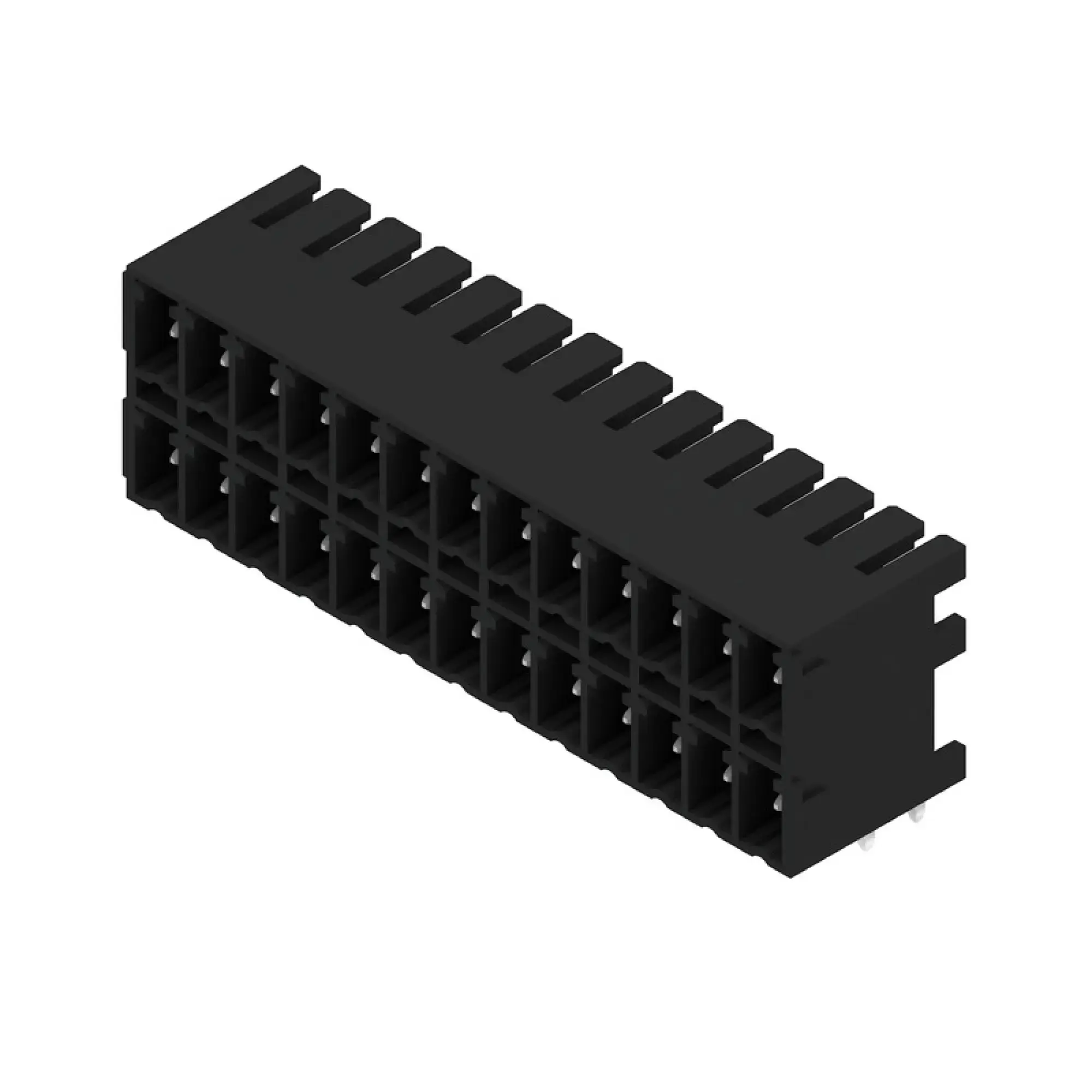 Weidmüller 1039070000 PCB connector (board connection), 160 V, 17.5 A, Pitch in mm: 3.81, Number of poles: 26, THT/THR solder connection, Box (img_001)