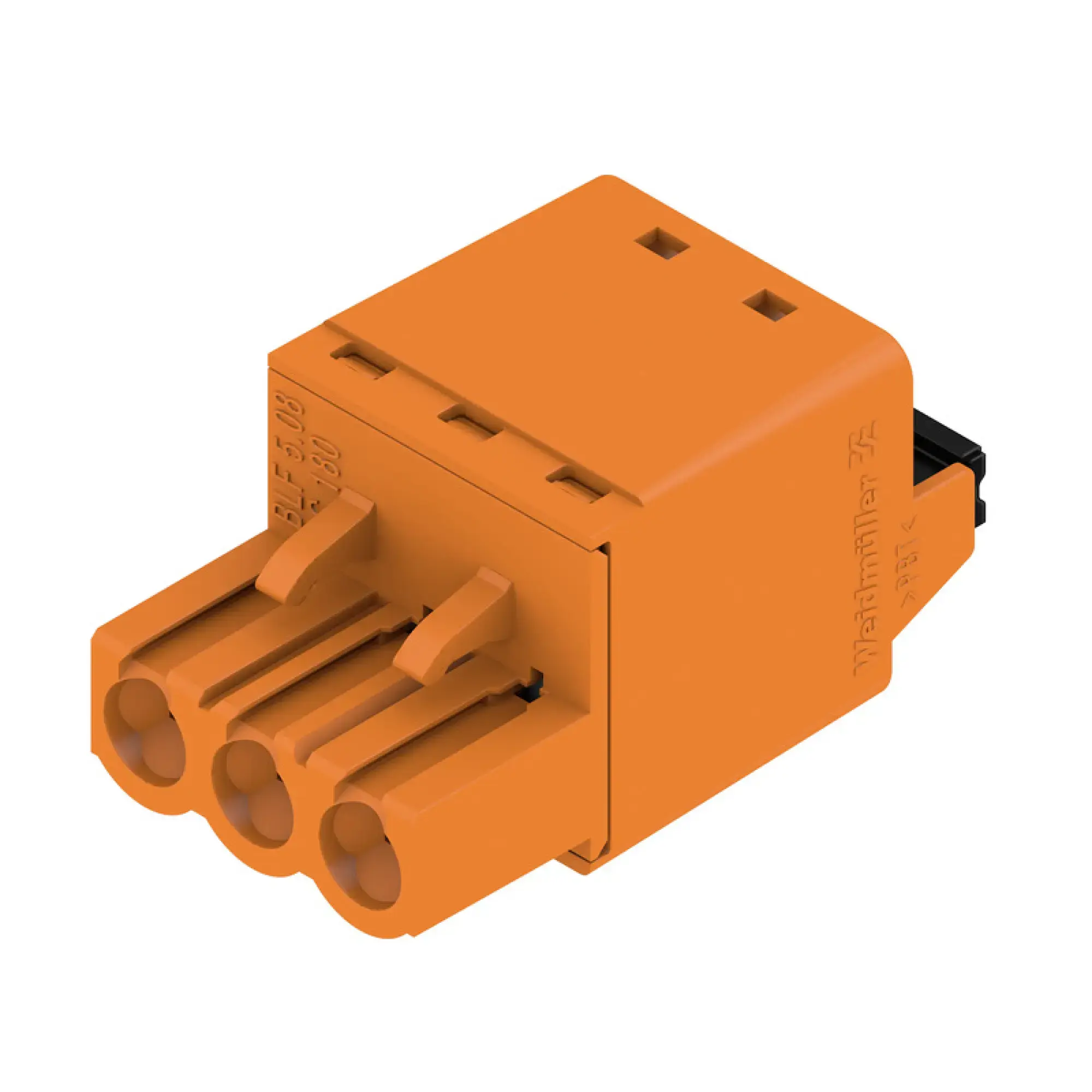 Weidmüller 1013690000 PCB connector (wire connection), 320 V, 24 A, Pitch in mm: 5.08, 3.31 mm², Number of poles: 3, PUSH IN with actuator, Box (img_001)