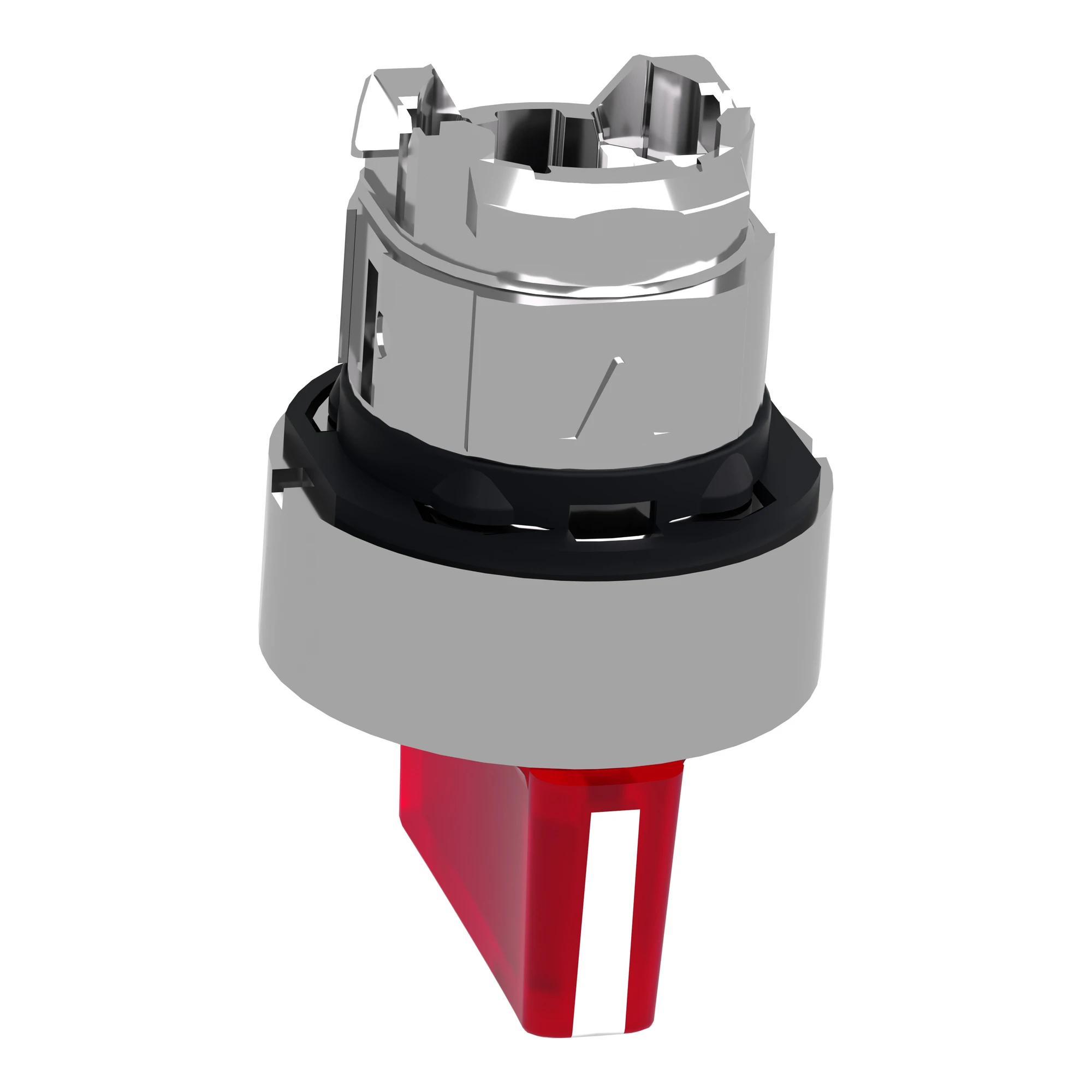 Schneider Electric ZB4BK1343 Illuminated Selector Switch, Front Element, Harmony XB4, Metal, 22mm, Red, for Universal LED, 3 Positions, Latching (img_008) Schneider Electric ZB4BK1343 Illuminated Selector Switch, Front Element, Harmony XB4, Metal, 22mm, Red, for Universal LED, 3 Positions, Latching (img_008)