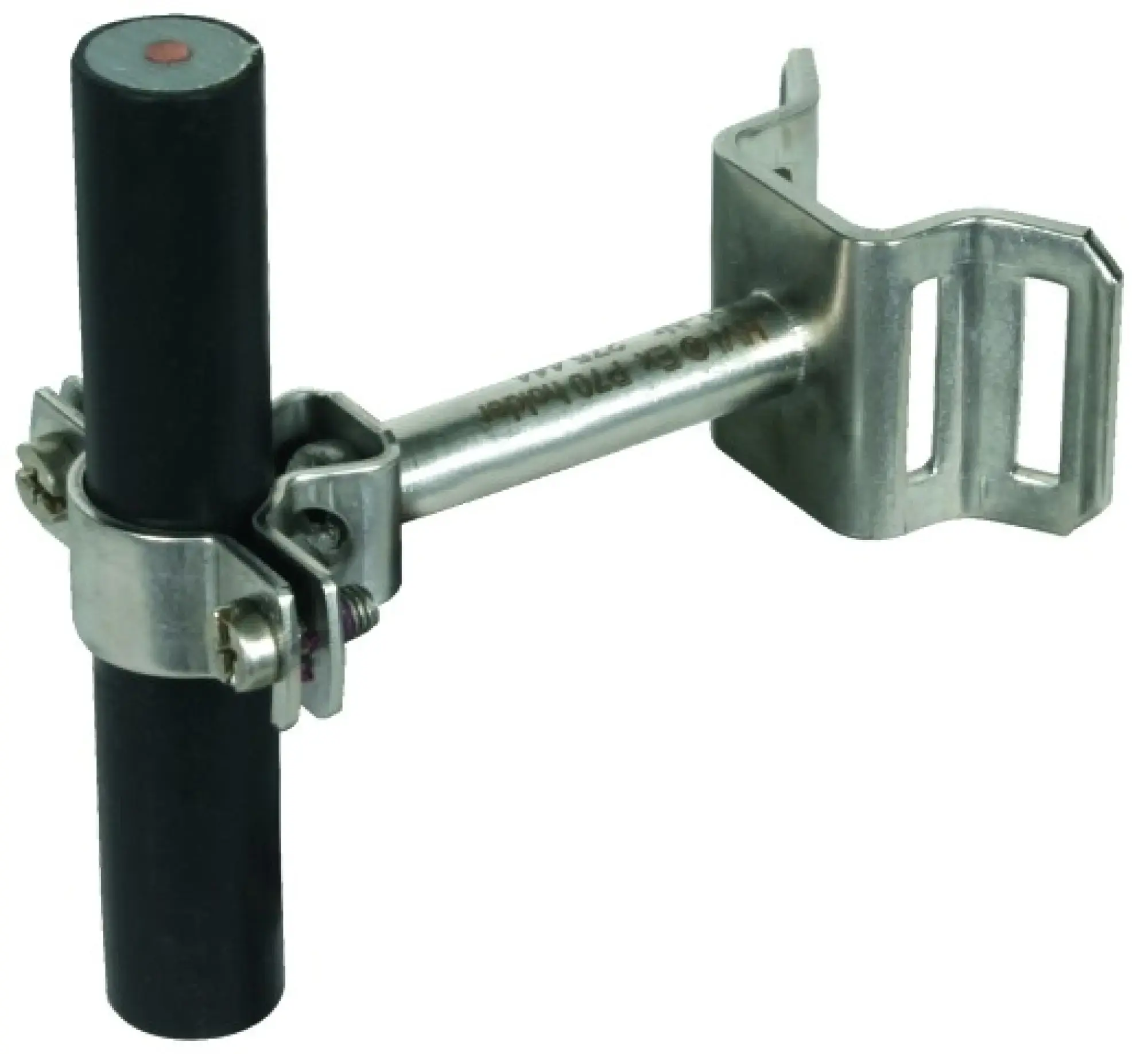 Dehn 275444 HVI Ex P70 holder StSt f. Conduc. D 20mm dist. 70mm w. bracket f. tubes 50-300mm (img_001) Dehn 275444 HVI Ex P70 holder StSt f. Conduc. D 20mm dist. 70mm w. bracket f. tubes 50-300mm (img_001)