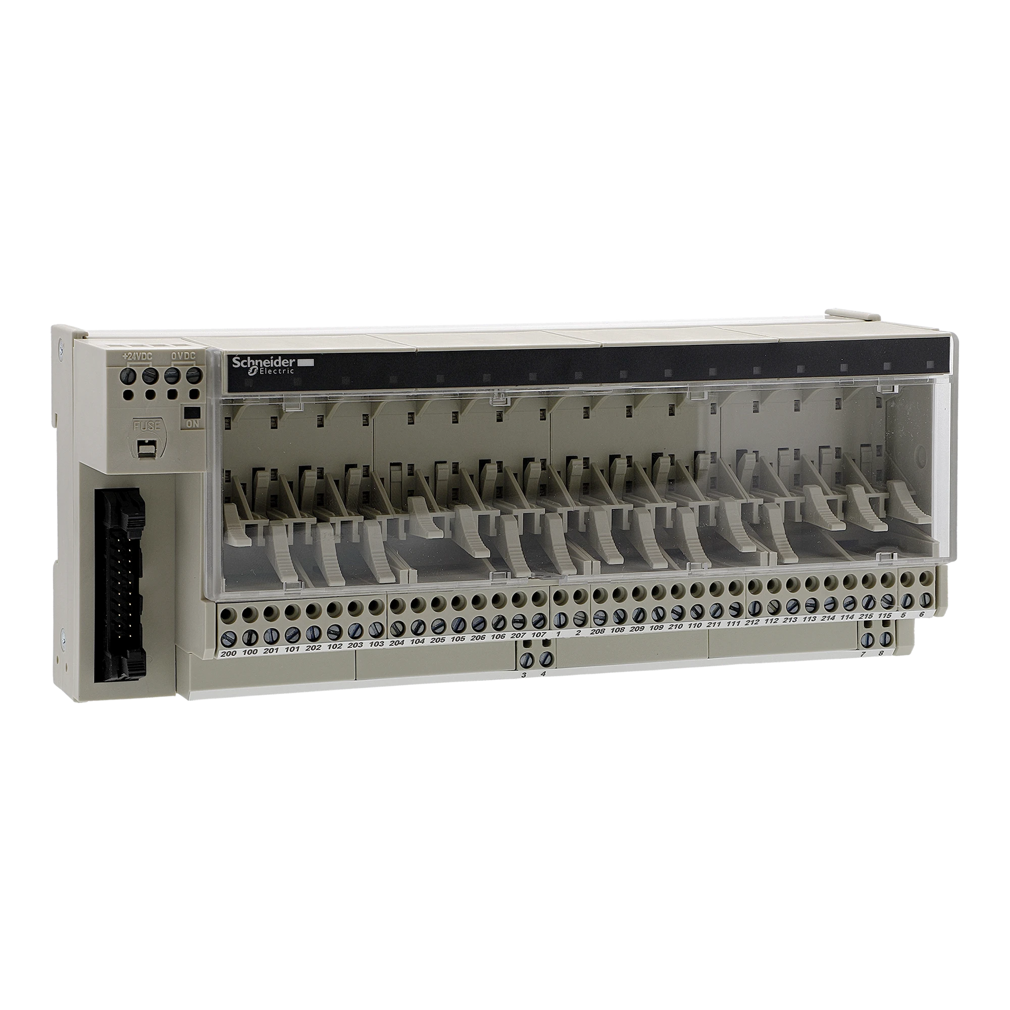 Schneider Electric ABE7P16T210 Terminal block for pluggable relays ABE7, 16 channels, relays 10mm (img_001) Schneider Electric ABE7P16T210 Terminal block for pluggable relays ABE7, 16 channels, relays 10mm (img_001)