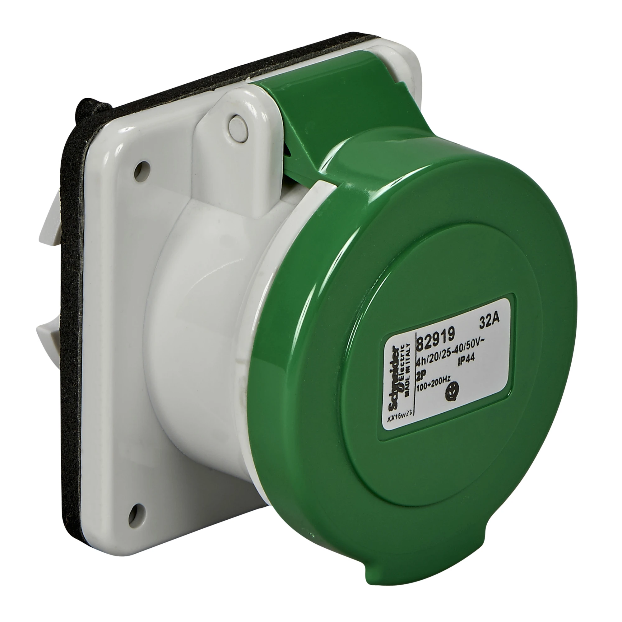 Schneider Electric 82920 Surface-mounted socket, 32A, 3p, 20-25 V AC, IP44 (img_001) Schneider Electric 82920 Surface-mounted socket, 32A, 3p, 20-25 V AC, IP44 (img_001)