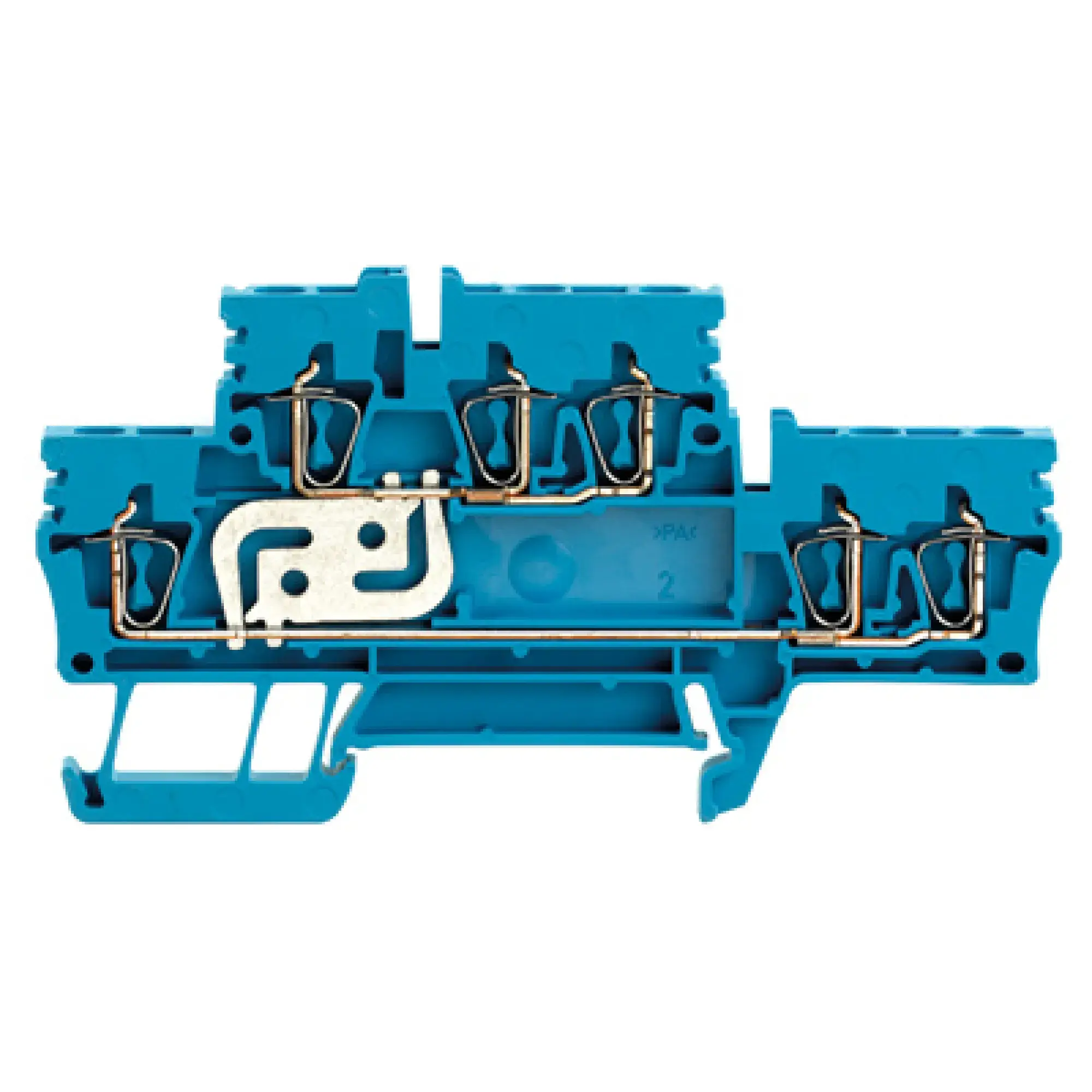 Weidmüller 1924480000 Multi-tier modular terminal, Tension-clamp connection, blue, 2.5 mm², 800 V, 800 V, Number of connections: 6, Number of levels: 2, TS 35, V-0, Wemid (img_001) Weidmüller 1924480000 Multi-tier modular terminal, Tension-clamp connection, blue, 2.5 mm², 800 V, 800 V, Number of connections: 6, Number of levels: 2, TS 35, V-0, Wemid (img_001)