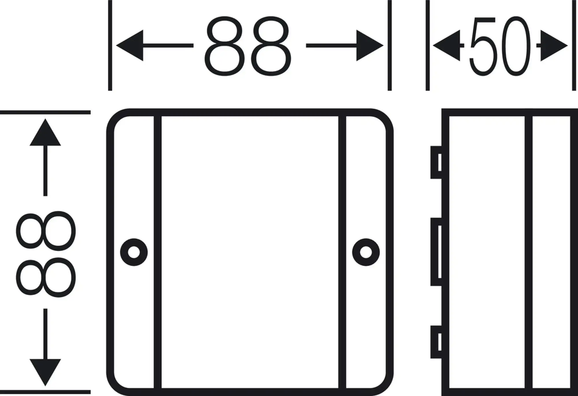 Hensel 6000037 Kabelabzweigkasten bis 2,5 qmm 3phasig, 4 qmm 1phasig, ohne Klemme DP 9020 (img_003)