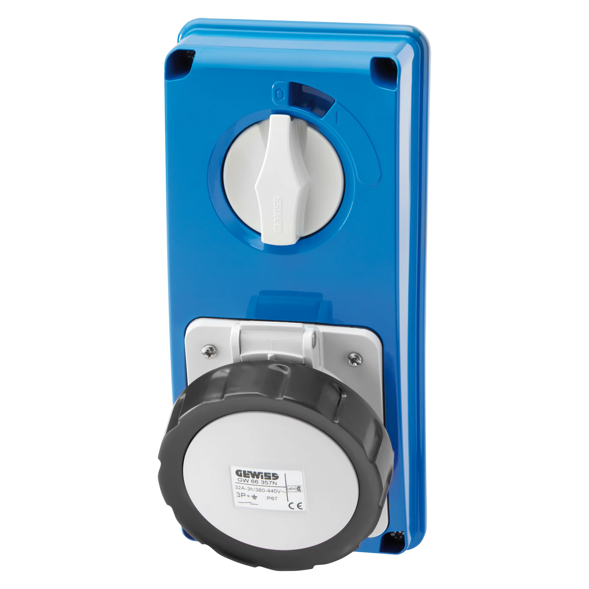 GEWISS GW66322N IEC Steckdose schaltbar senkrecht ohne Gehaeuse 32A/5 pol. 500V IP67 (img_001) GEWISS GW66322N IEC Steckdose schaltbar senkrecht ohne Gehaeuse 32A/5 pol. 500V IP67 (img_001)