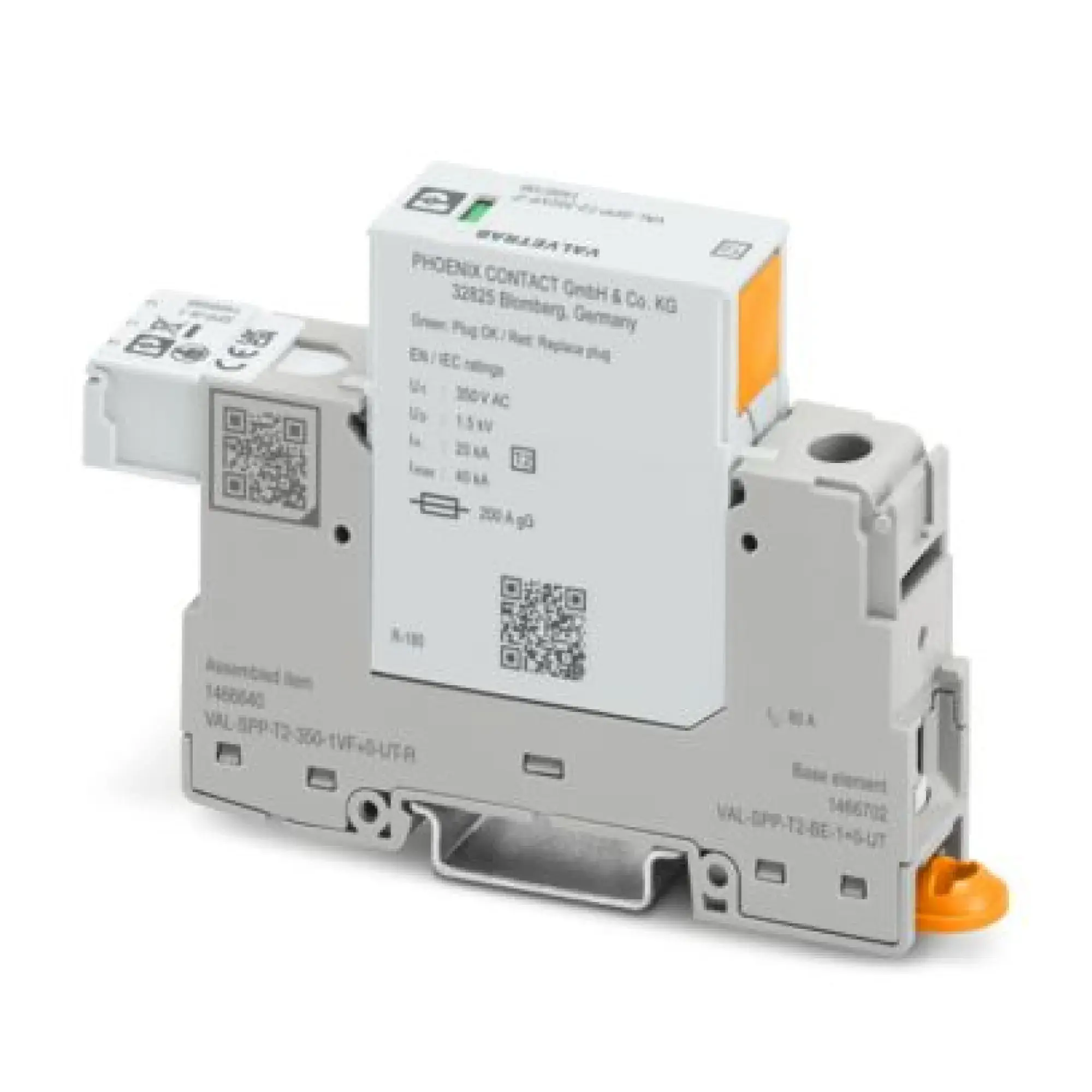 Phoenix Contact 1466640 Type 2 surge arrester VAL-SPP-T2-350-1VF+0-UT-R (img_001) Phoenix Contact 1466640 Type 2 surge arrester VAL-SPP-T2-350-1VF+0-UT-R (img_001)