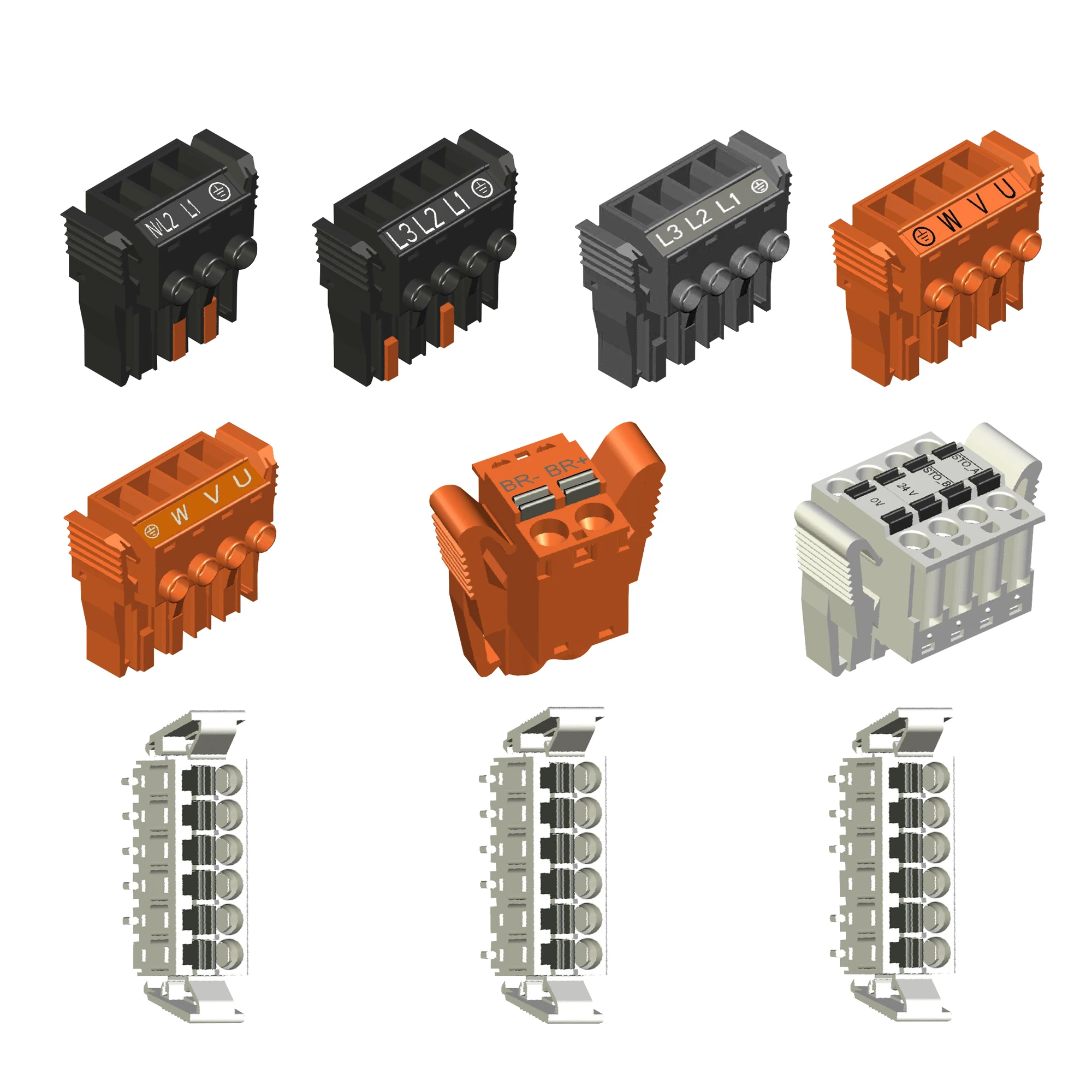 Schneider Electric VW3M2201 Connector set for servo amplifier Lexium LXM32C (img_001) Schneider Electric VW3M2201 Connector set for servo amplifier Lexium LXM32C (img_001)