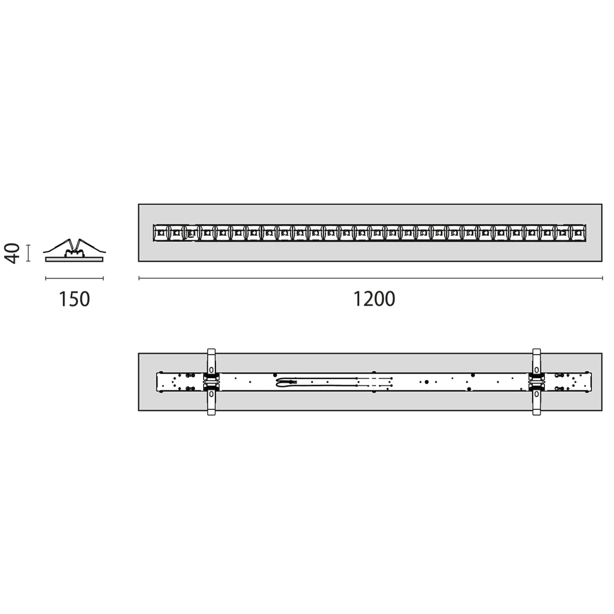Performance iN Lighting 3122227 LED-Einbauleuchte 4000K 26W statisch weißes Raster 3122227 (img_003) Performance iN Lighting 3122227 LED-Einbauleuchte 4000K 26W statisch weißes Raster 3122227 (img_003)