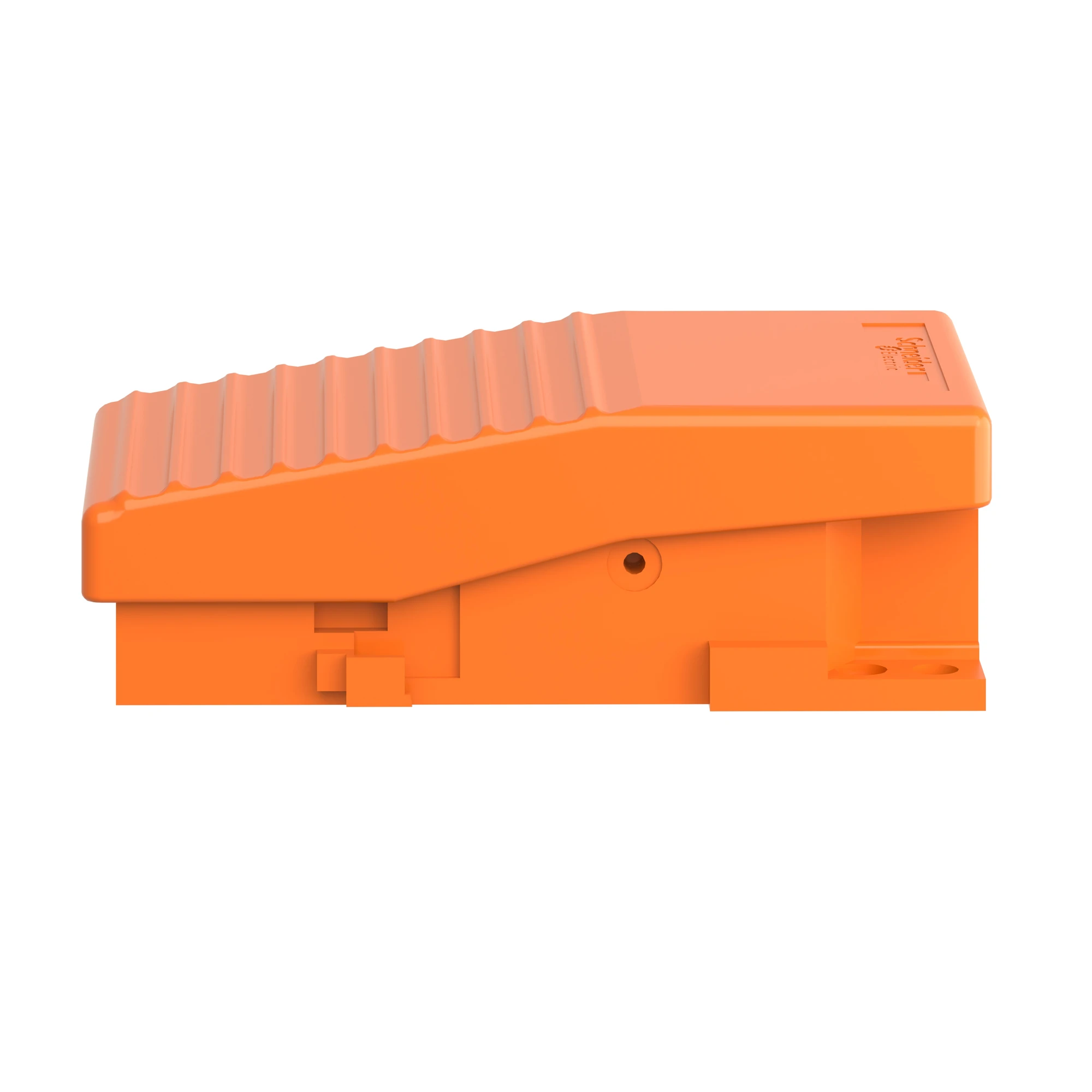 Schneider Electric XPER211 Footswitch, Harmony XPE, single, metal, orange, 2-stage, 2NC+2NO, IP66 (img_007)