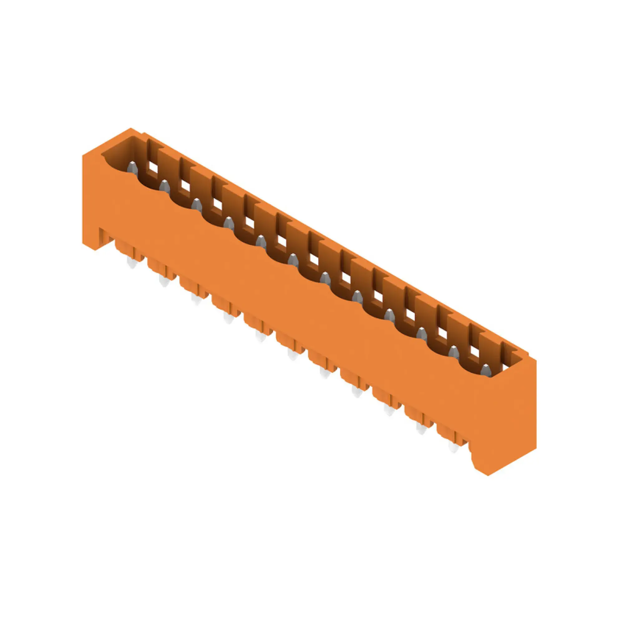 Weidmüller 1146950000 PCB connector (board connection), 320 V, 24 A, Pitch in mm: 5.08, Number of poles: 12, THT solder connection, Box (img_001)