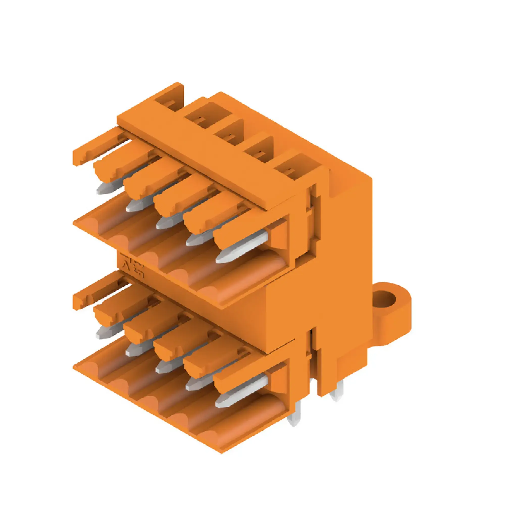 Weidmüller 1633380000 PCB connector (board connection), 160 V, 10.5 A, Pitch in mm: 3.50, Number of poles: 10, THT solder connection, Box (img_001)