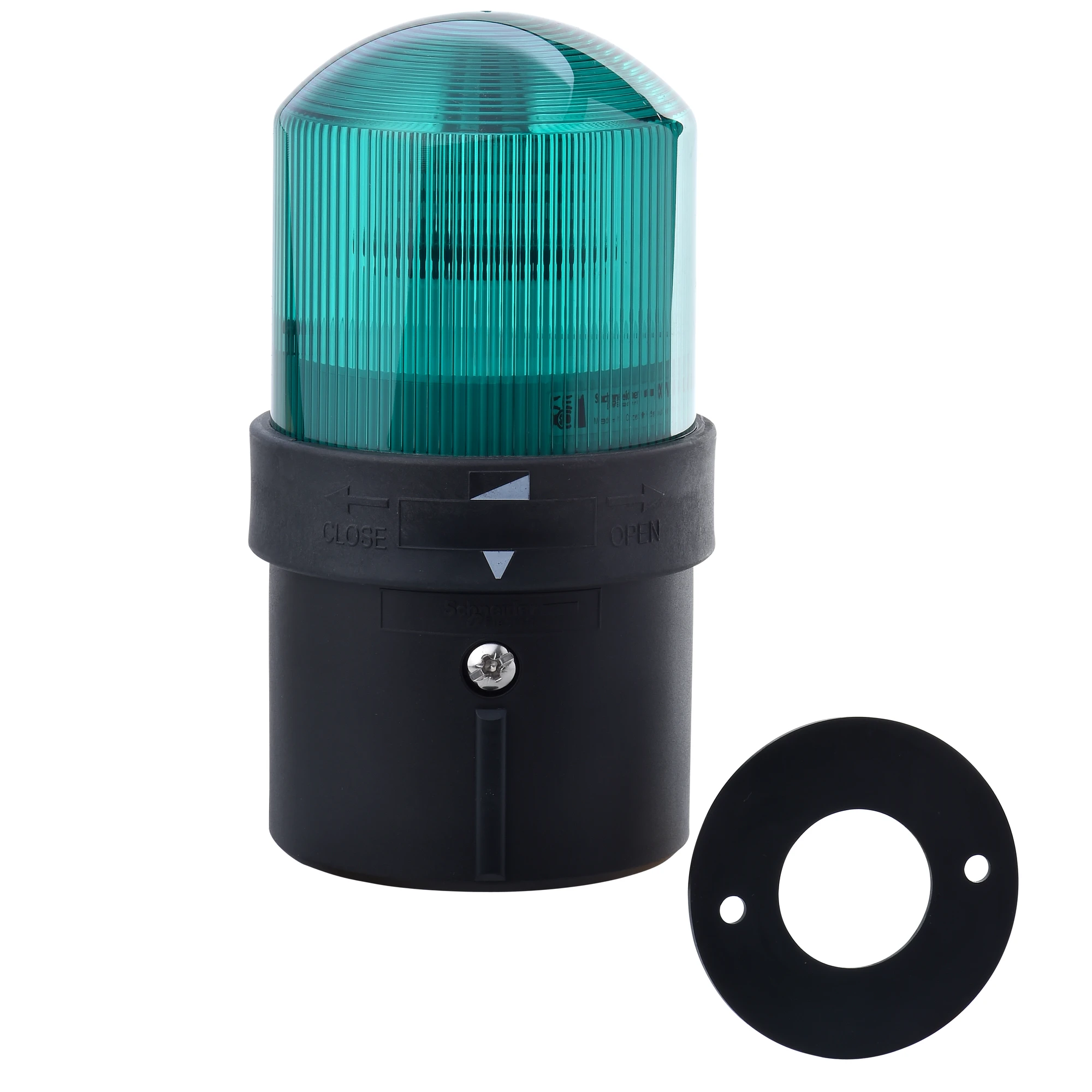 Schneider Electric XVBL0B3 Compact signal station with steady light, green XVB, Integral LED, 24 V AC DC, IP 65 (img_001)