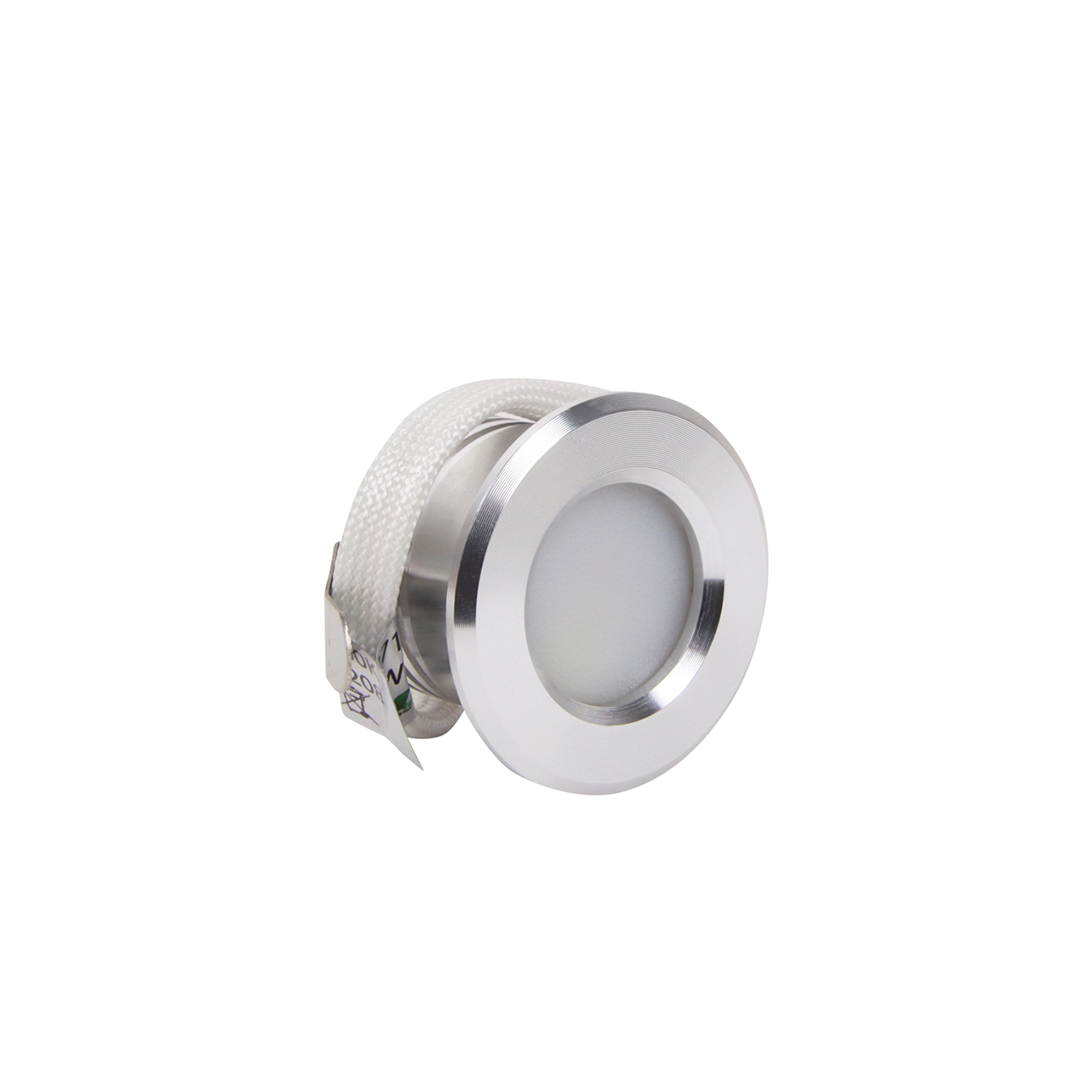 WSU Lights LED Einbauspotlight Sobha 60° silber - 3.4W - 2700K - 60 lm/W - 28mm - IP44 - CRI >80Ra WSU Lights LED Einbauspotlight Sobha 60° silber - 3.4W - 2700K - 60 lm/W - 28mm - IP44 - CRI >80Ra