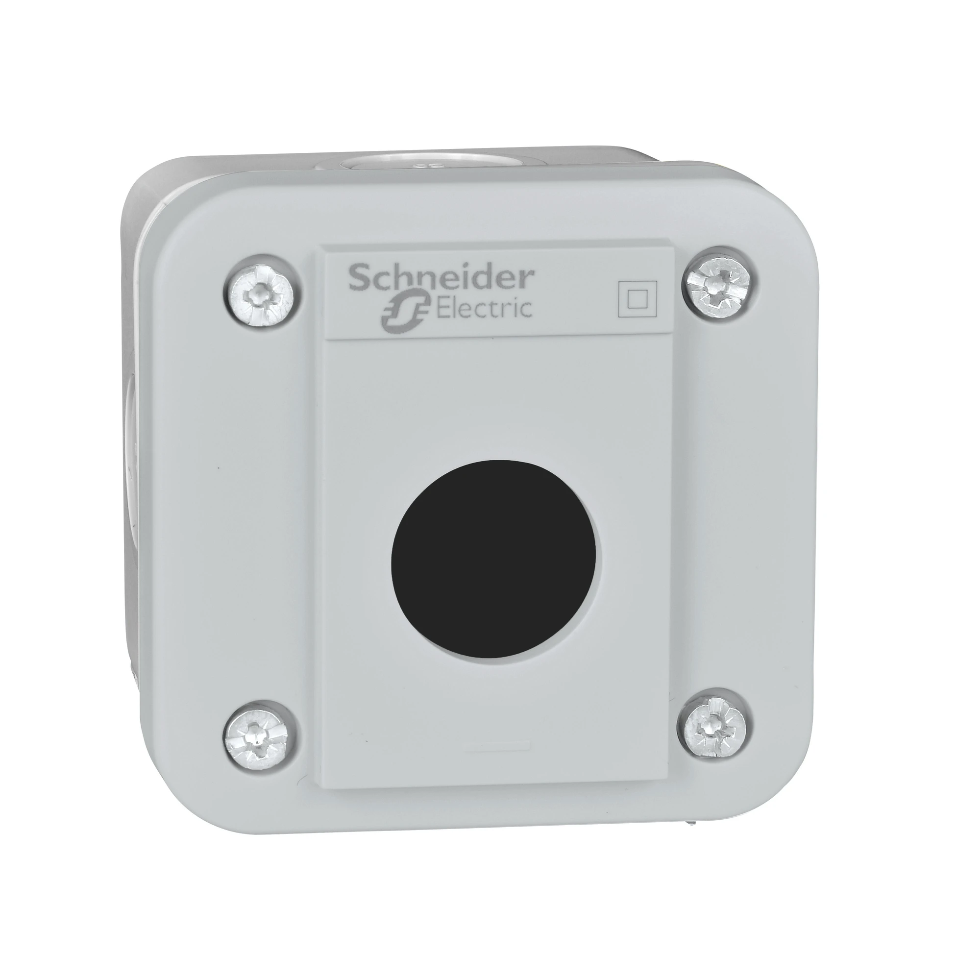 Schneider Electric XALE1 Empty Enclosure, Harmony XALE, Plastic, Light Grey, 1 Hole, 22mm (img_001) Schneider Electric XALE1 Empty Enclosure, Harmony XALE, Plastic, Light Grey, 1 Hole, 22mm (img_001)