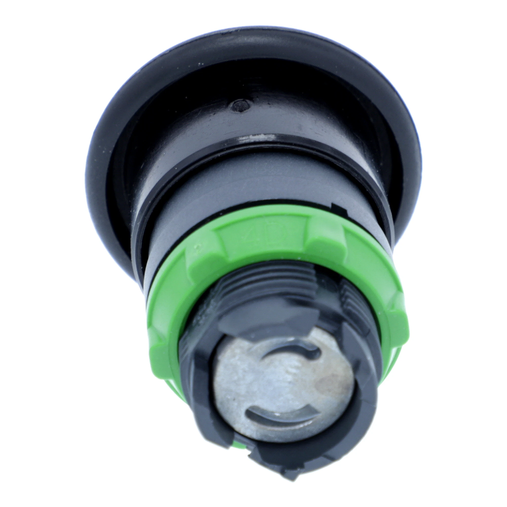 Schneider Electric ZB5AC2 Mushroom Pushbutton, Front Element, Harmony XB5, Plastic, 22mm, Black, Mushroom 40mm, Unlabeled, Momentary (img_002)