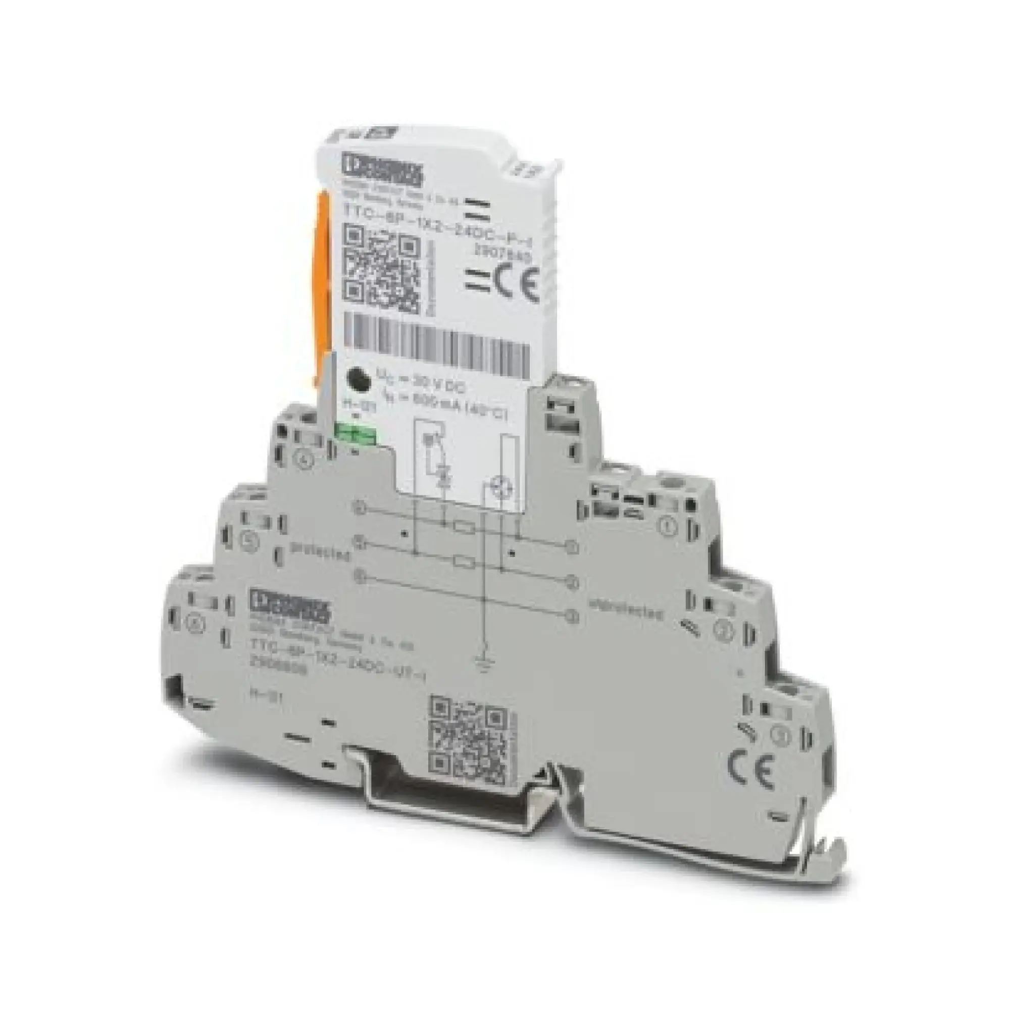 Phoenix Contact 2906809 Surge protection device TTC-6P-1X2-24DC-UT-I (img_001)