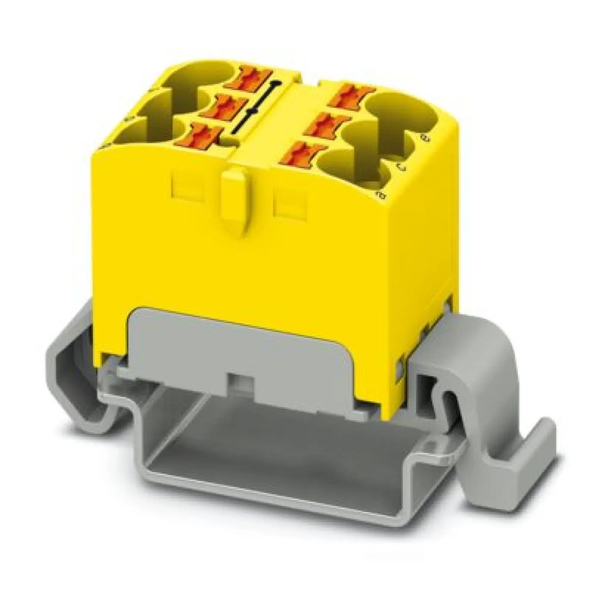 Phoenix Contact 3273664 Distribution block PTFIX 6X4-NS35A YE (img_001)