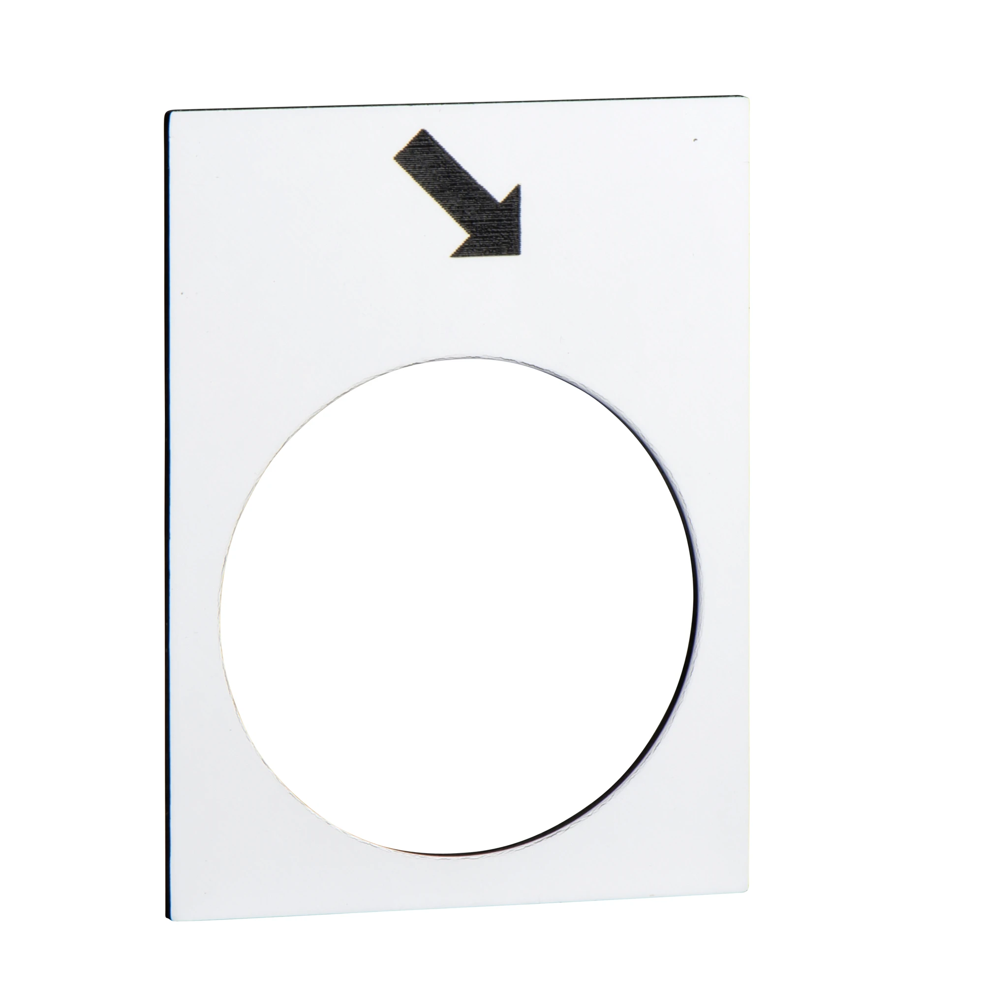 Schneider Electric ZB2BY4913 Nameplate, 30x40mm, white, forward, slow (img_001)
