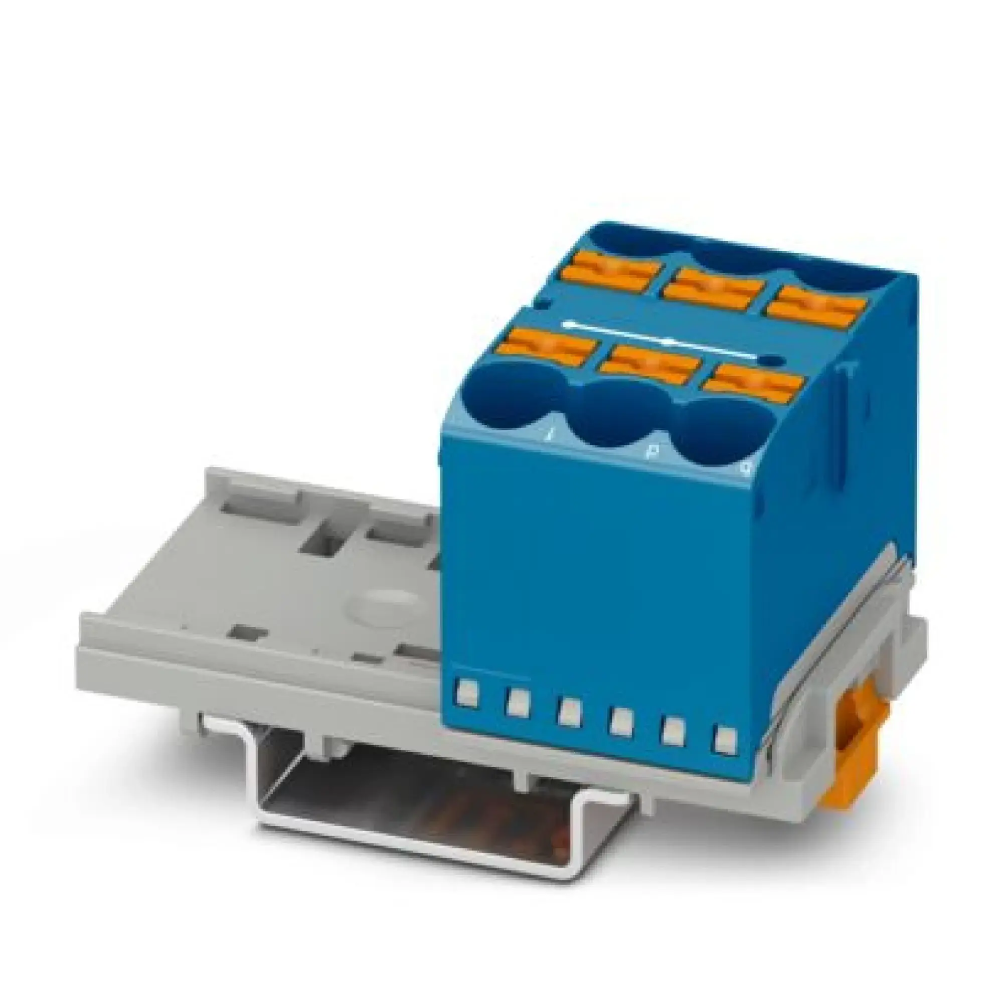 Phoenix Contact 1082404 Distribution block PTFIX 6X10/S-NS35 BU (img_001)