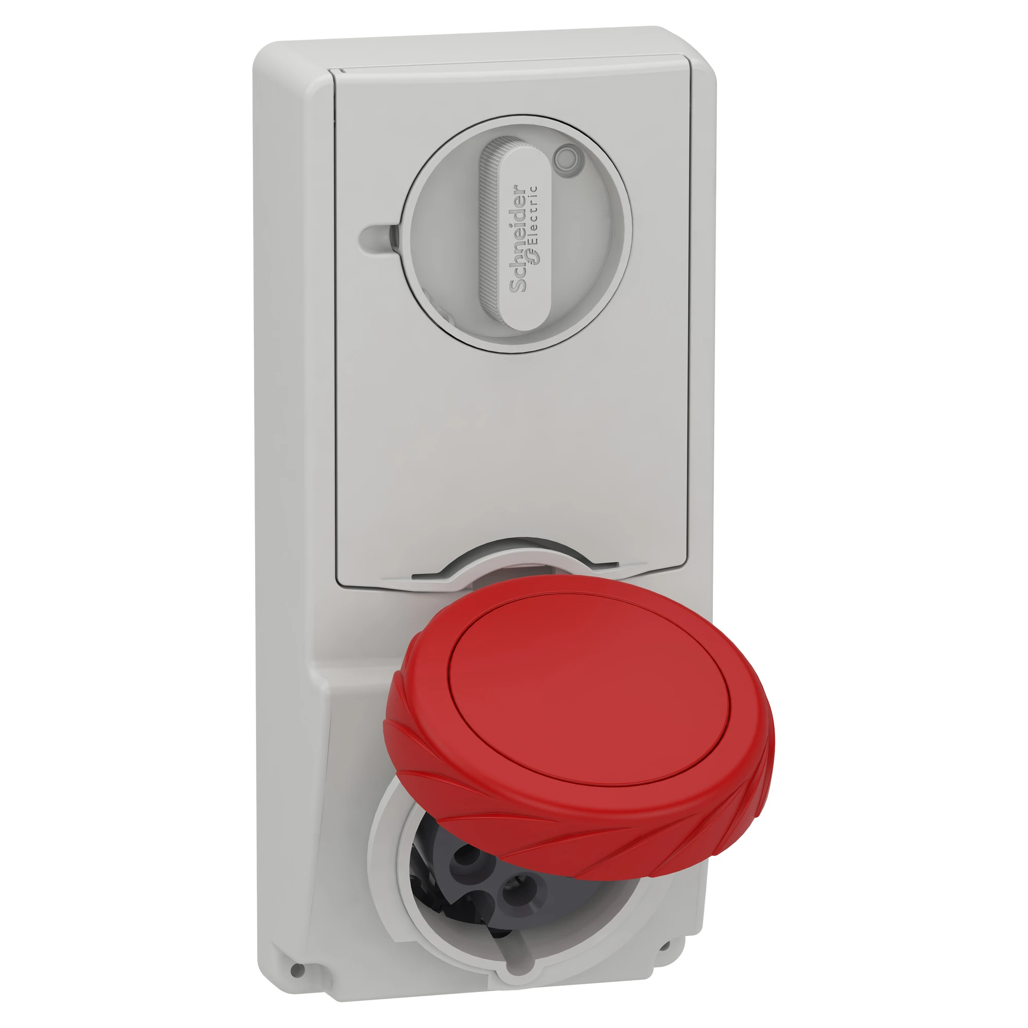 Schneider Electric 82186 Surface-mounted socket with interlock, 16A, 3p+N+E, 380-415 V AC, IP65 (img_001) Schneider Electric 82186 Surface-mounted socket with interlock, 16A, 3p+N+E, 380-415 V AC, IP65 (img_001)