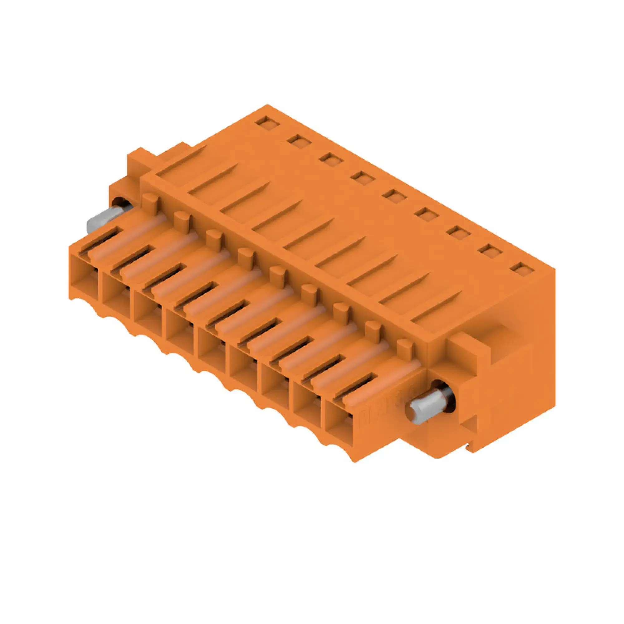 Weidmüller 1690950000 PCB connector (wire connection), 160 V, 14.5 A, Pitch in mm: 3.50, 1.5 mm², Number of poles: 9, Tension-clamp connection, Box BLZF 3.50/09/180F SN OR BX (img_001) Weidmüller 1690950000 PCB connector (wire connection), 160 V, 14.5 A, Pitch in mm: 3.50, 1.5 mm², Number of poles: 9, Tension-clamp connection, Box BLZF 3.50/09/180F SN OR BX (img_001)