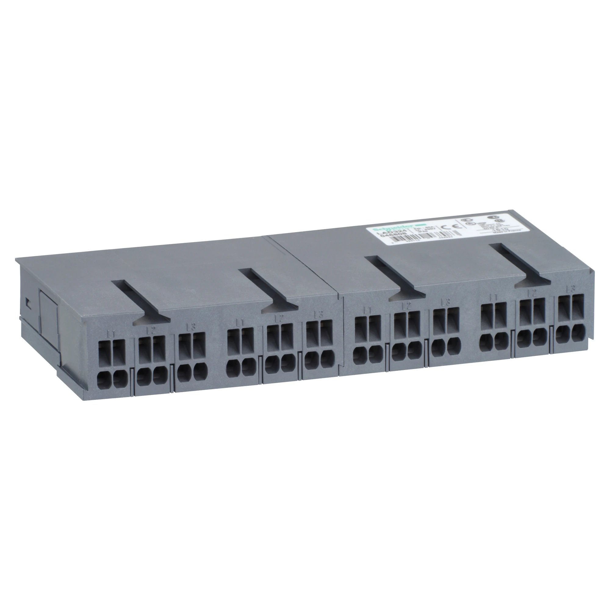Schneider Electric LAD324 Distribution block LAD, for 4 motor outlets with GV2 circuit breakers (img_001) Schneider Electric LAD324 Distribution block LAD, for 4 motor outlets with GV2 circuit breakers (img_001)