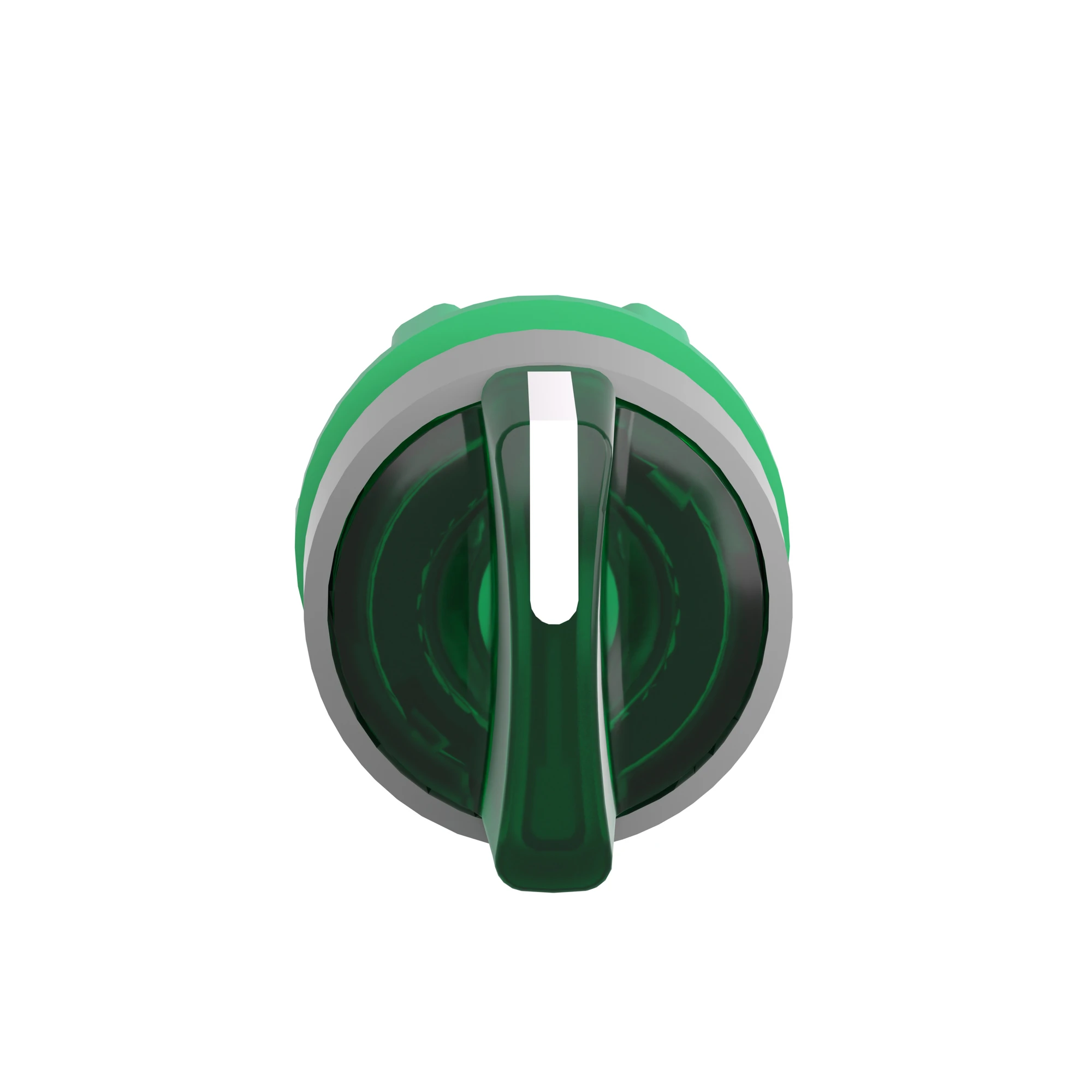 Schneider Electric ZB5AK1833C0 Illuminated selector switch, front element, Harmony XB5, plastic, 22mm, green, for universal LED, 3 positions, momentary right (img_005)