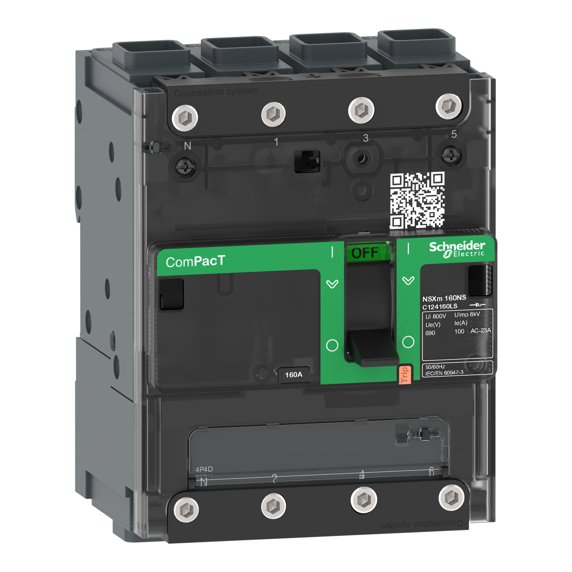 Schneider Electric C114100LS Load Break Switch ComPacT NSXm NA, 4P, 100 A, EverLink Terminals (img_001) Schneider Electric C114100LS Load Break Switch ComPacT NSXm NA, 4P, 100 A, EverLink Terminals (img_001)