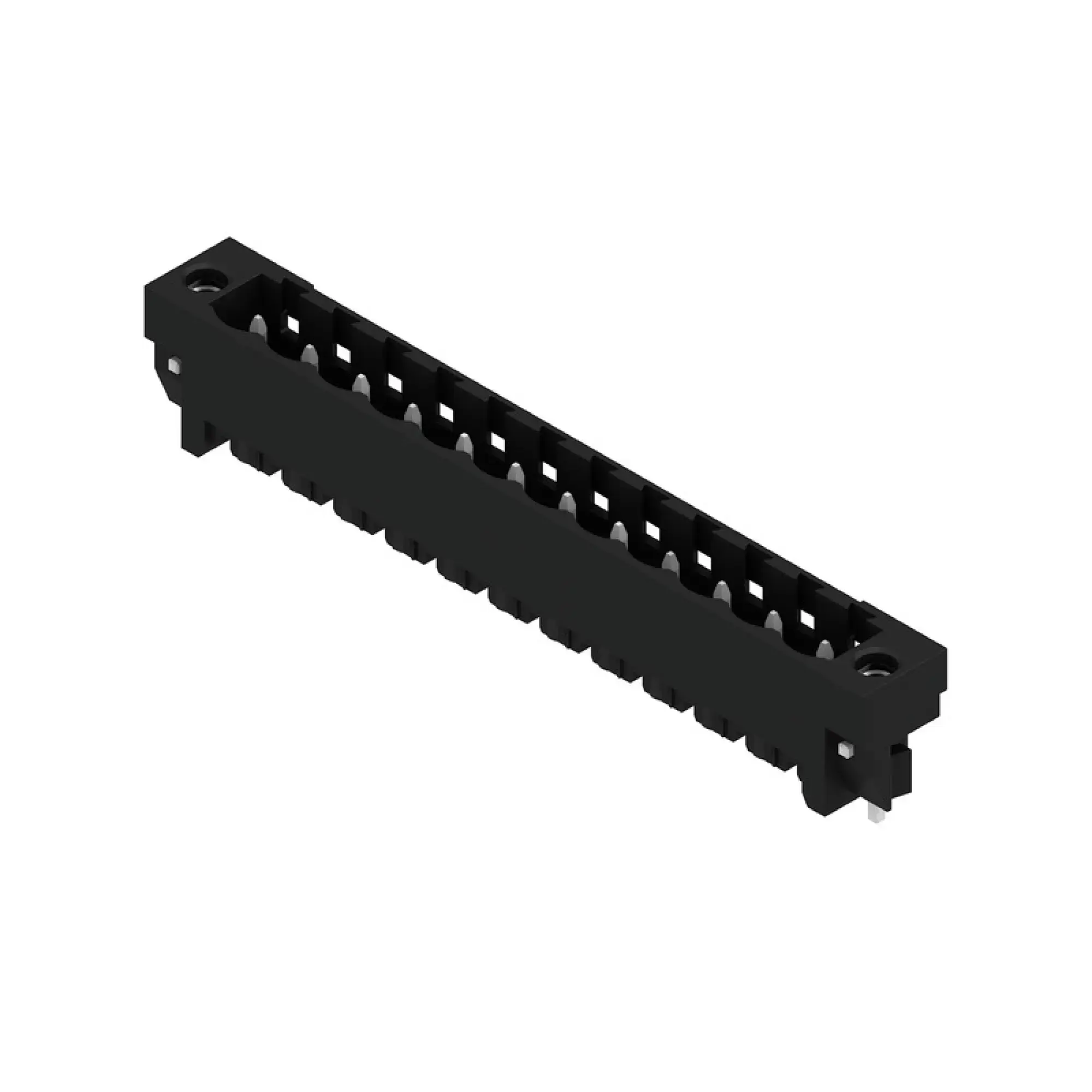 Weidmüller 1776464001 PCB connector (board connection), 320 V, 27.5 A, Pitch in mm: 5.08, Number of poles: 12, THT/THR solder connection, Tape (img_001)