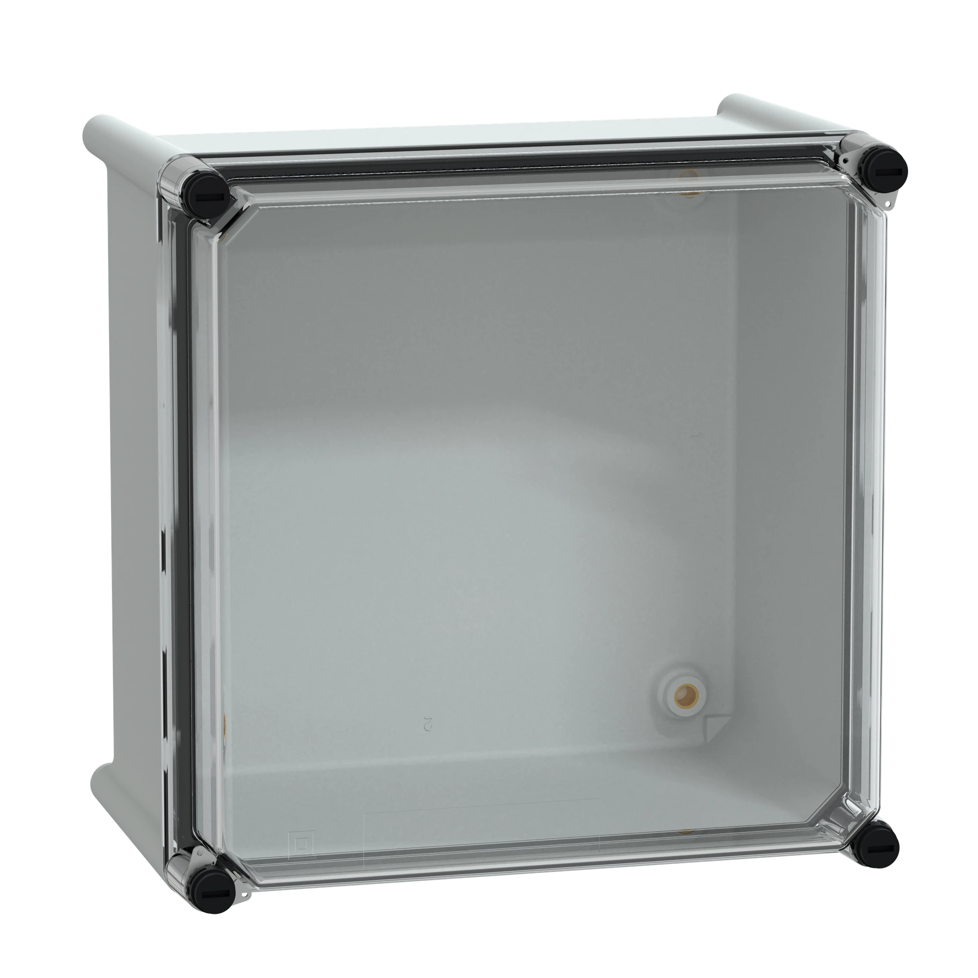 Schneider Electric NSYPLS2727G Polyester Enclosure PLS Wall Mounting 270x270x180mm IP66, transparent PC cover (img_001) Schneider Electric NSYPLS2727G Polyester Enclosure PLS Wall Mounting 270x270x180mm IP66, transparent PC cover (img_001)