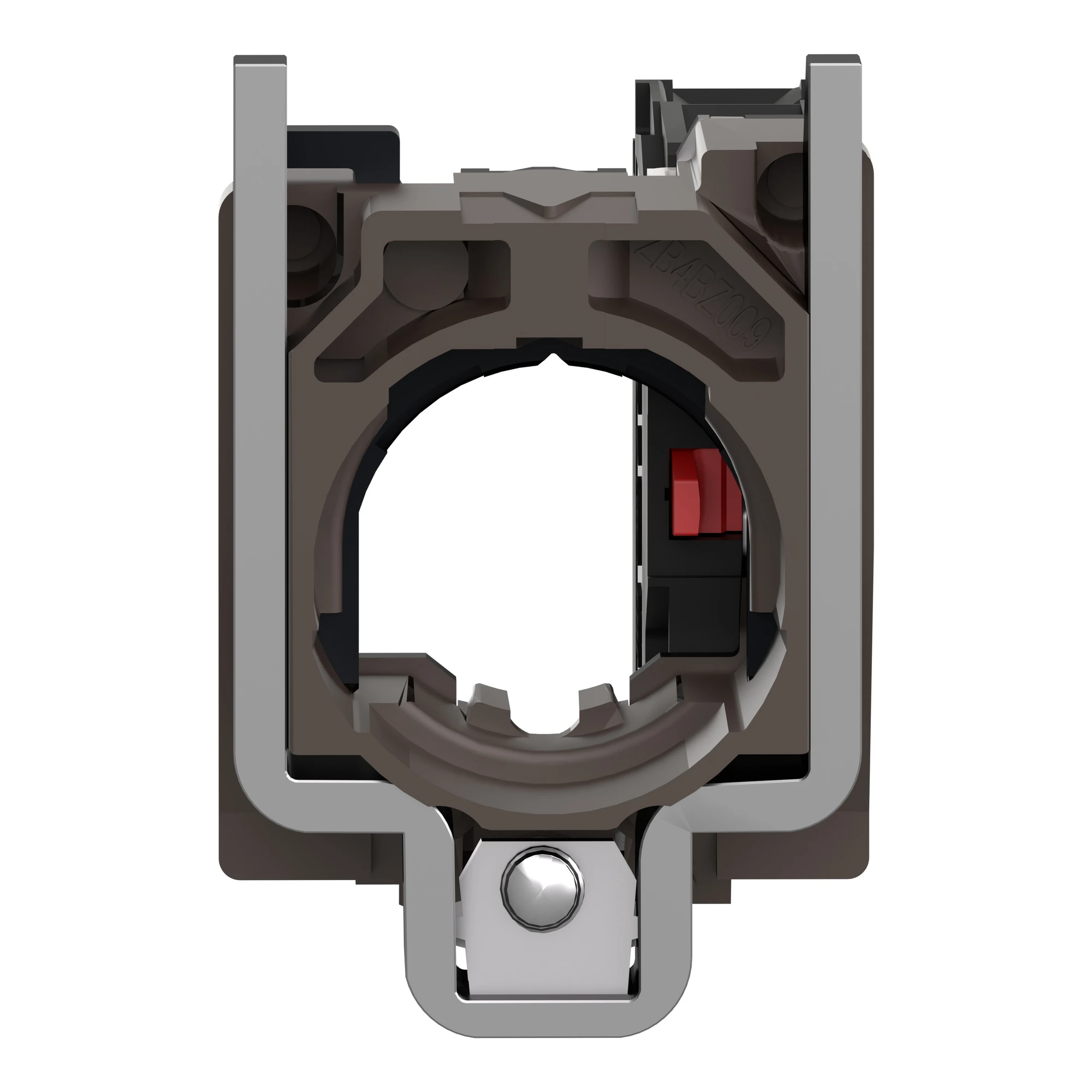 Schneider Electric ZB4BZ102TQ Auxiliary contact block with mounting flange, Harmony XB4, metal, 22mm, 30mm, 1NC, screw terminal, bulk packaging (img_005) Schneider Electric ZB4BZ102TQ Auxiliary contact block with mounting flange, Harmony XB4, metal, 22mm, 30mm, 1NC, screw terminal, bulk packaging (img_005)