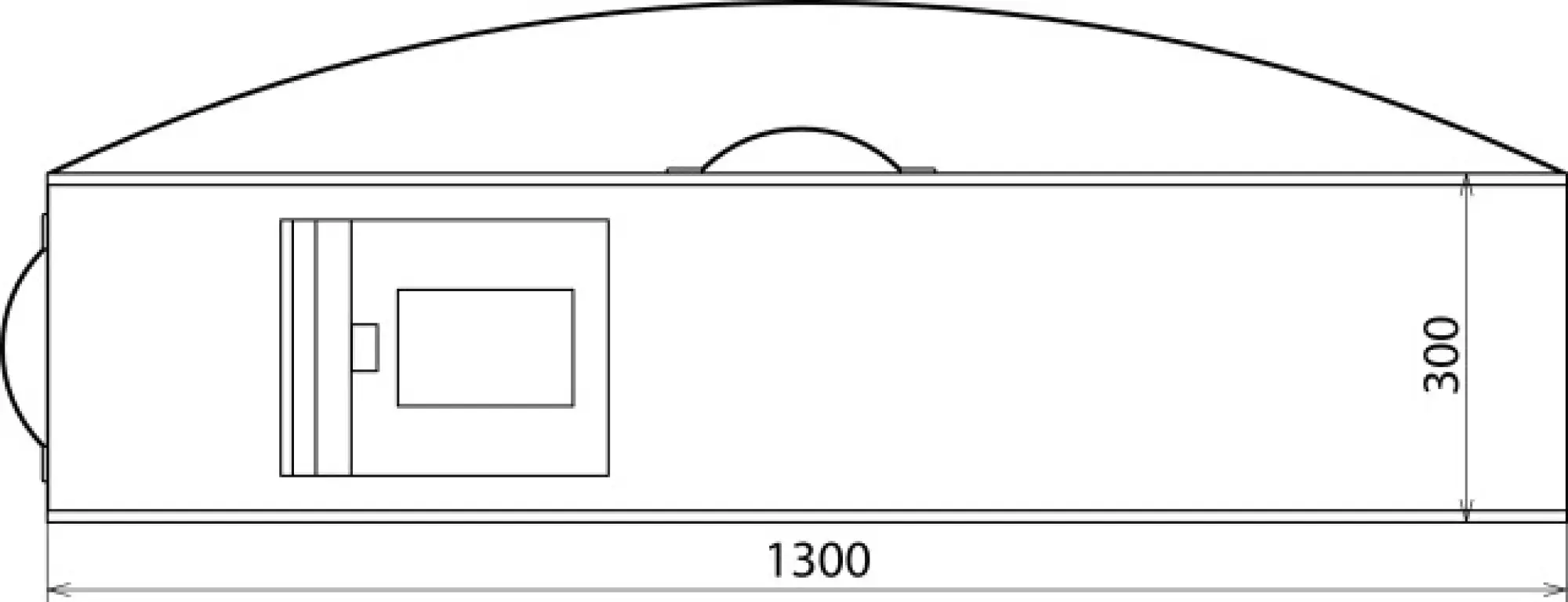 Dehn 766996 Black artificial leather bag 1330x345x100mm (img_004)