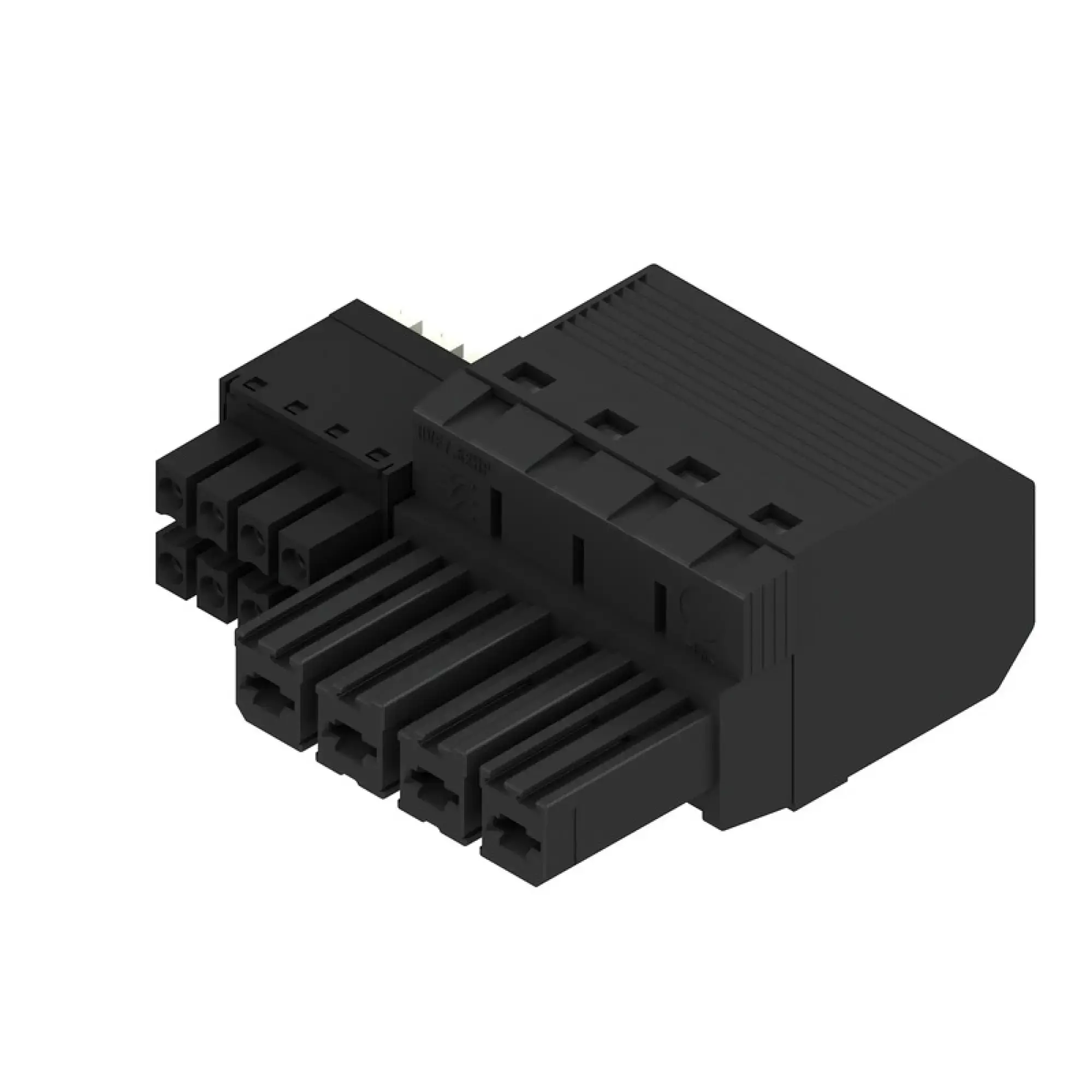 Weidmüller 1156470000 Hybrid connector (wire connection), 7.62 mm, Number of poles: 4, PUSH IN with actuator, PUSH IN without actuator (img_001) Weidmüller 1156470000 Hybrid connector (wire connection), 7.62 mm, Number of poles: 4, PUSH IN with actuator, PUSH IN without actuator (img_001)