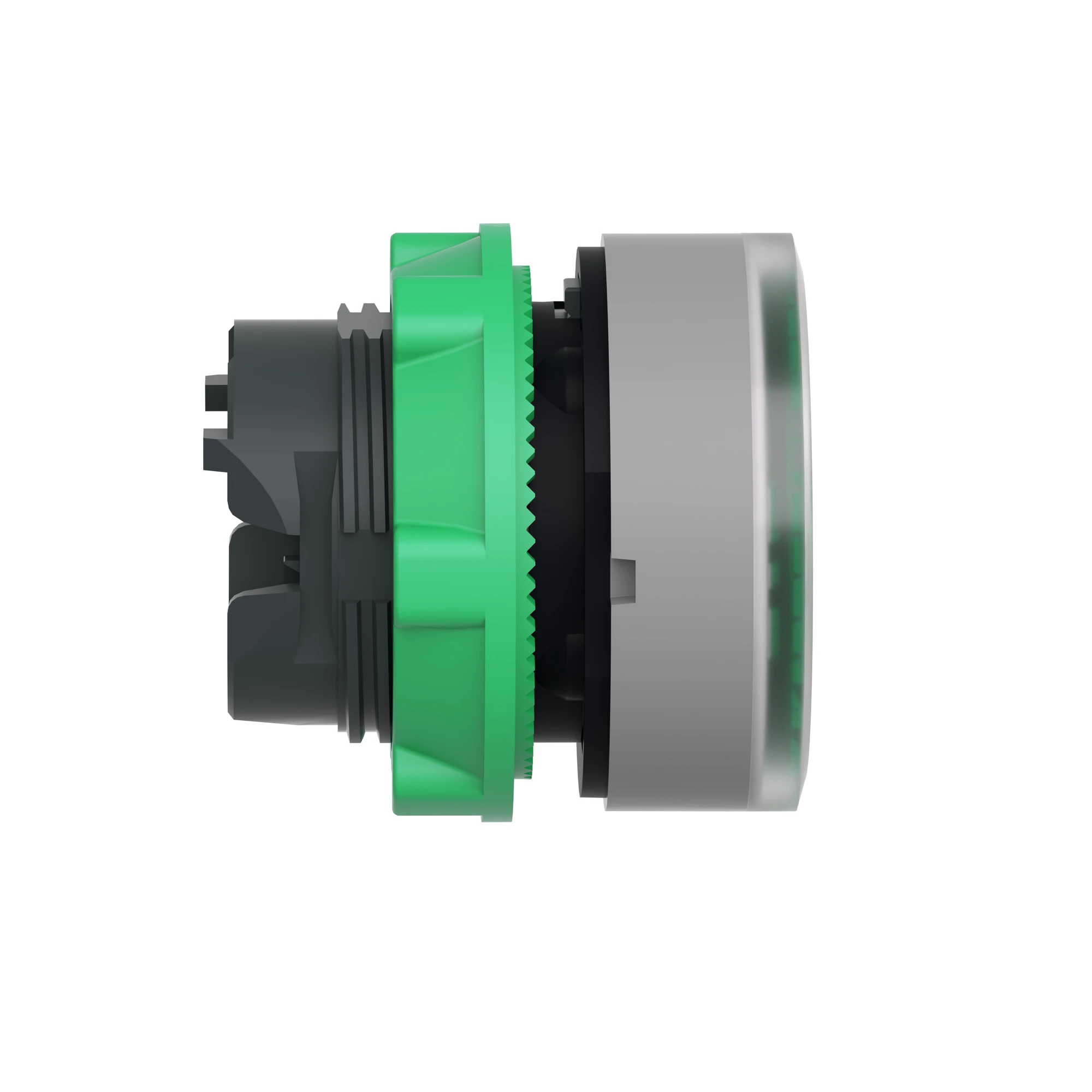 Schneider Electric ZB5AA38C0 Illuminated pushbutton, front element, Harmony XB5, plastic, 22mm, light grey, green, for universal LED, for insert label (img_003) Schneider Electric ZB5AA38C0 Illuminated pushbutton, front element, Harmony XB5, plastic, 22mm, light grey, green, for universal LED, for insert label (img_003)