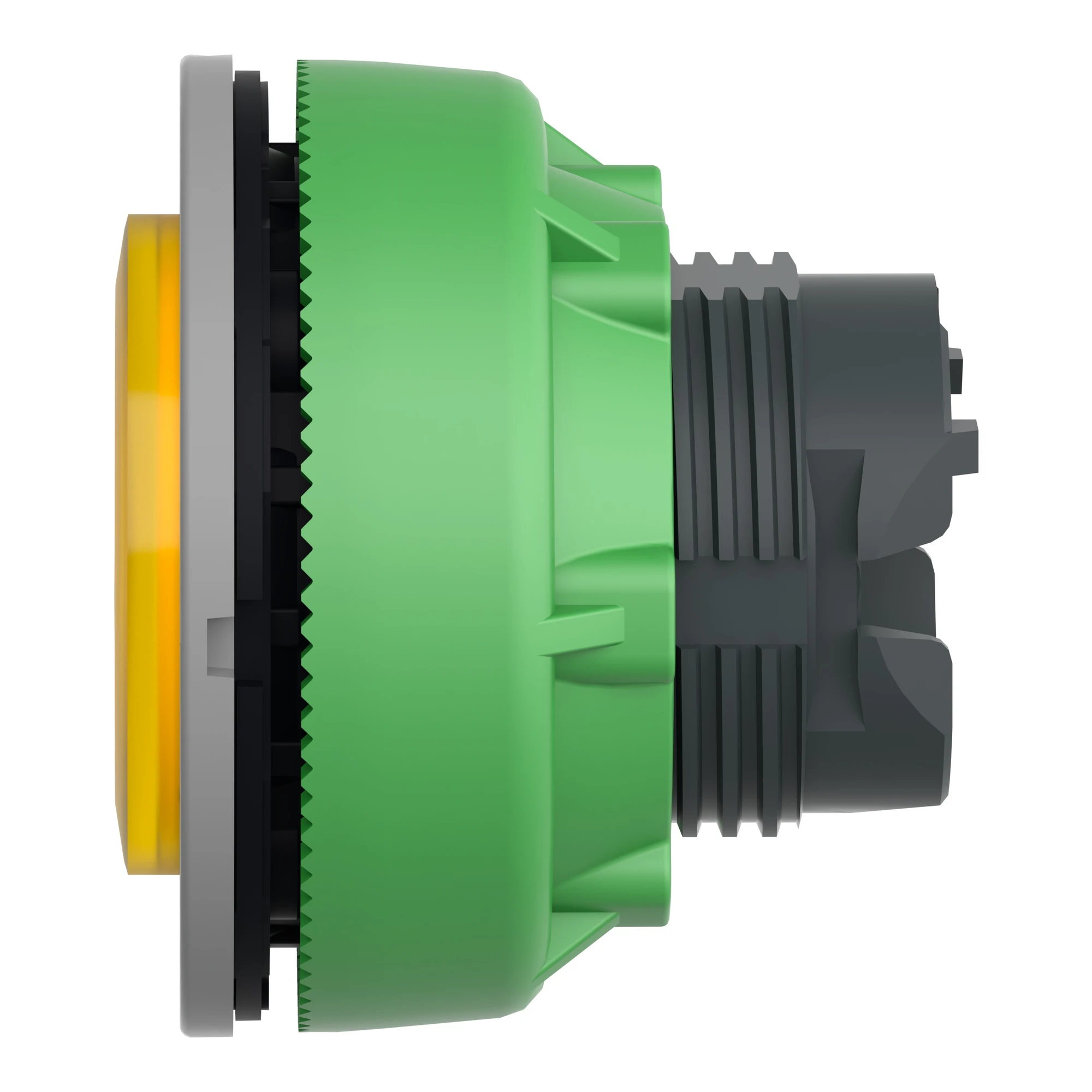 Schneider Electric ZB5FW183C0 Illuminated Pushbutton, Front Element, Harmony XB5F, Plastic, 30mm, Light Grey, Yellow, Projecting, for Universal LED (img_008) Schneider Electric ZB5FW183C0 Illuminated Pushbutton, Front Element, Harmony XB5F, Plastic, 30mm, Light Grey, Yellow, Projecting, for Universal LED (img_008)