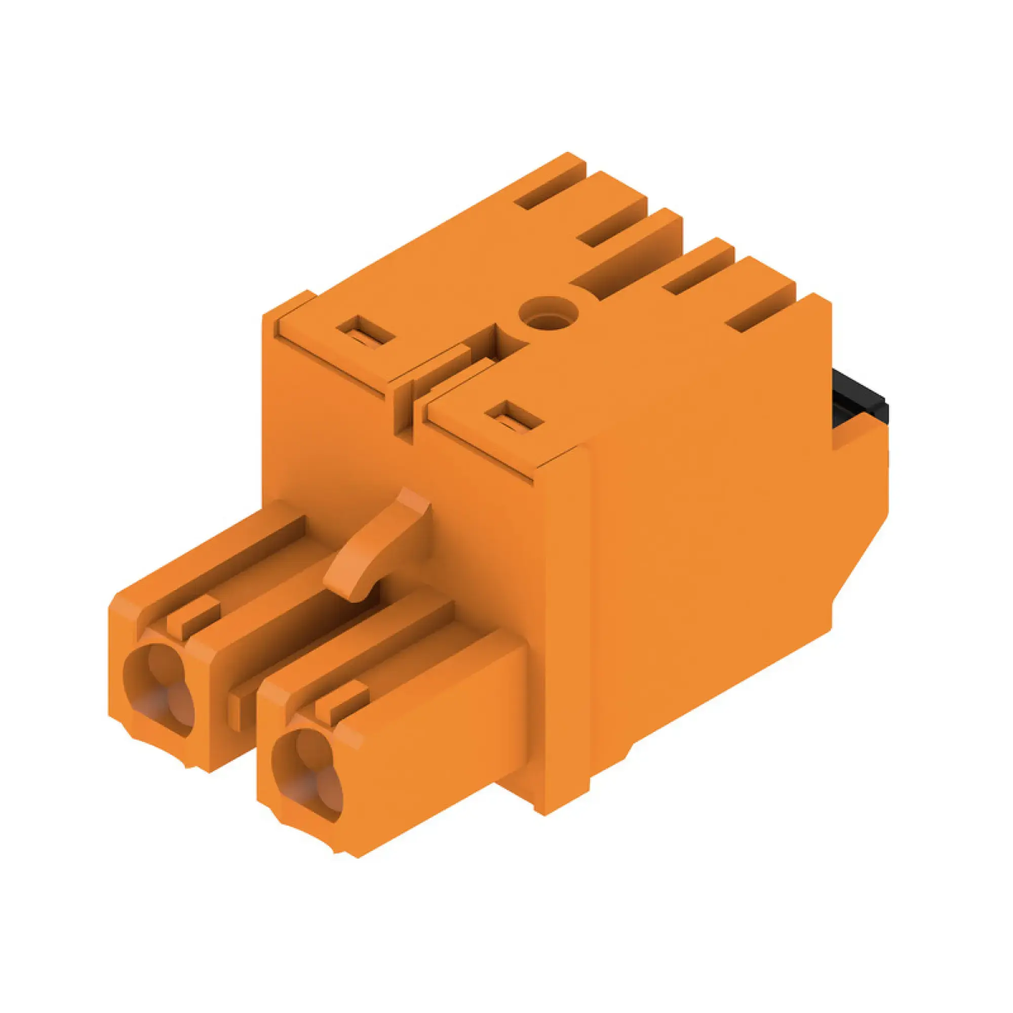 Weidmüller 1043790000 PCB connector (wire connection), 1000 V, 29 A, Pitch in mm: 7.62, 2.5 mm², Number of poles: 2, PUSH IN with actuator, Box (img_001)