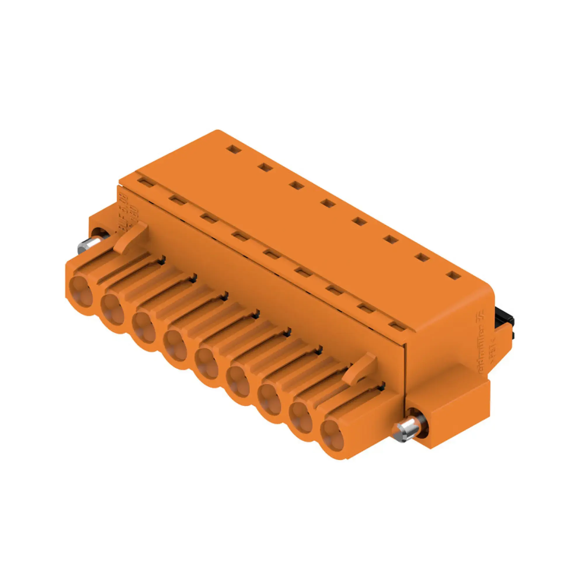 Weidmüller 1013160000 PCB connector (wire connection), 320 V, 24 A, Pitch in mm: 5.08, 3.31 mm², Number of poles: 9, PUSH IN with actuator, Box (img_001)