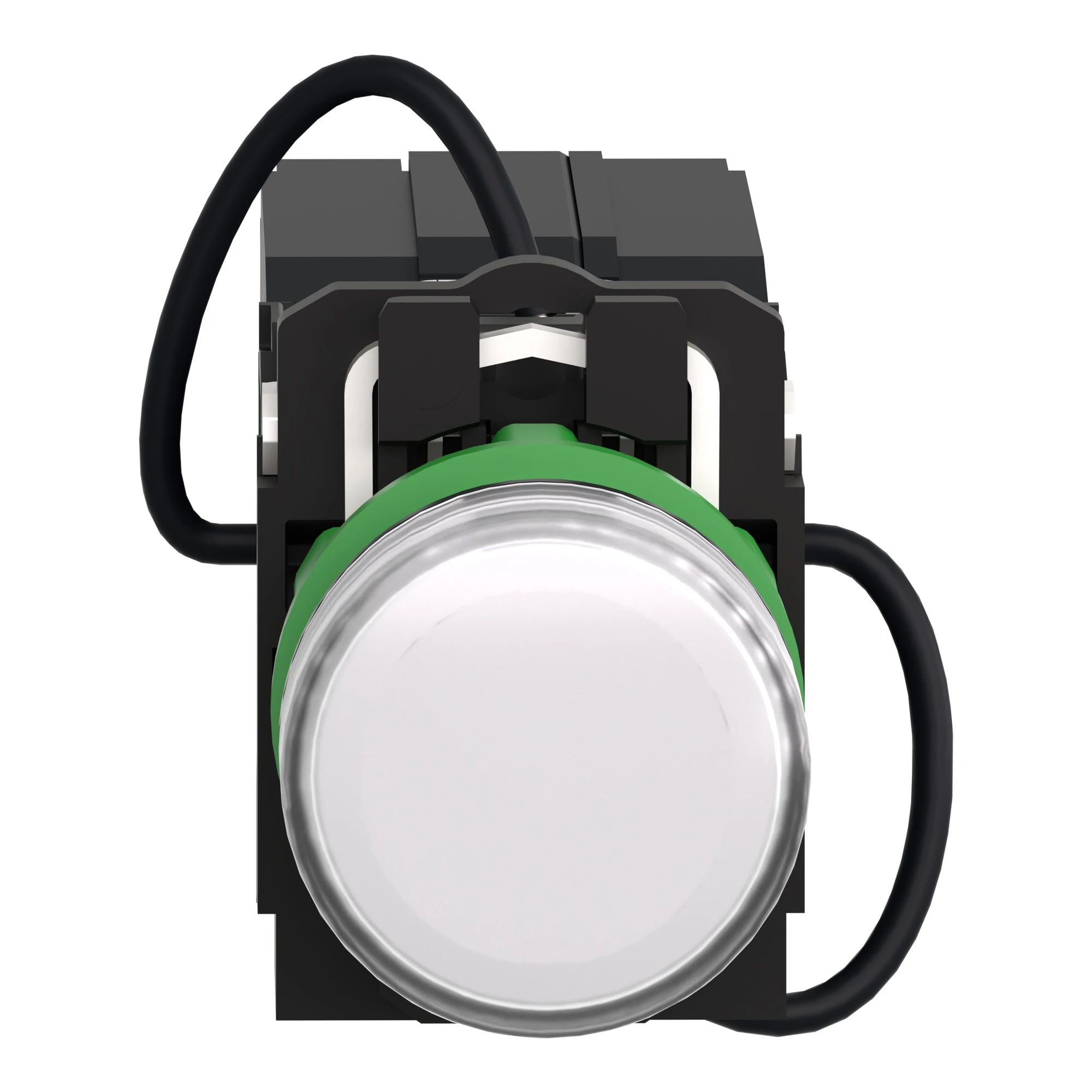 Schneider Electric XB5AV5B1 Signal light, Harmony XB5, plastic, white, 22mm, universal LED, smooth dome, 400V AC (img_002) Schneider Electric XB5AV5B1 Signal light, Harmony XB5, plastic, white, 22mm, universal LED, smooth dome, 400V AC (img_002)