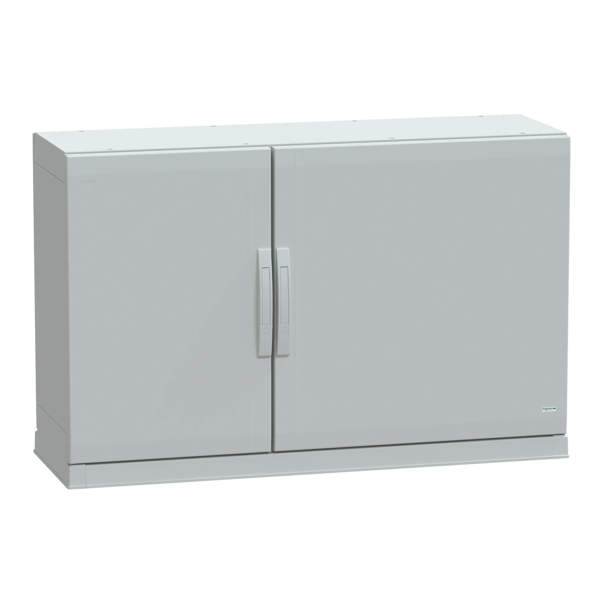 Schneider Electric NSYPLAZ7124G Polyester Enclosure, PLAZ with base frame, open bottom, 750x1250x420 IP54 (img_001)