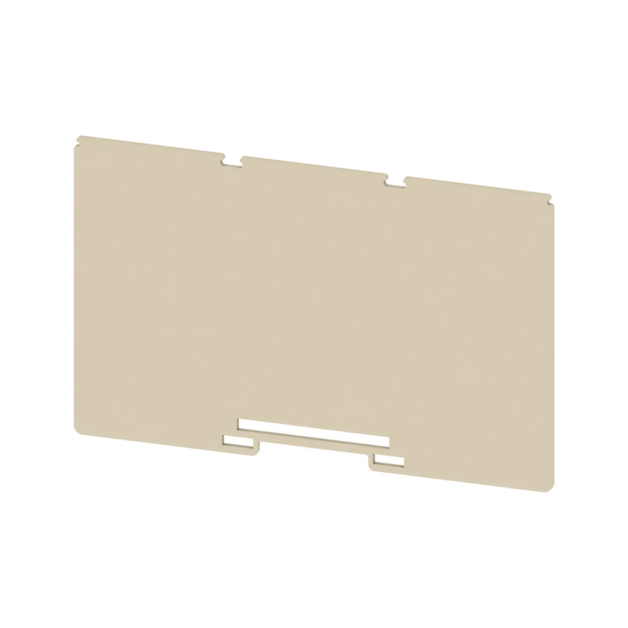 Weidmüller 1314420000 Partition plate (terminal), dark beige, Height: 160 mm, Width: 2 mm, V-0 (img_001)