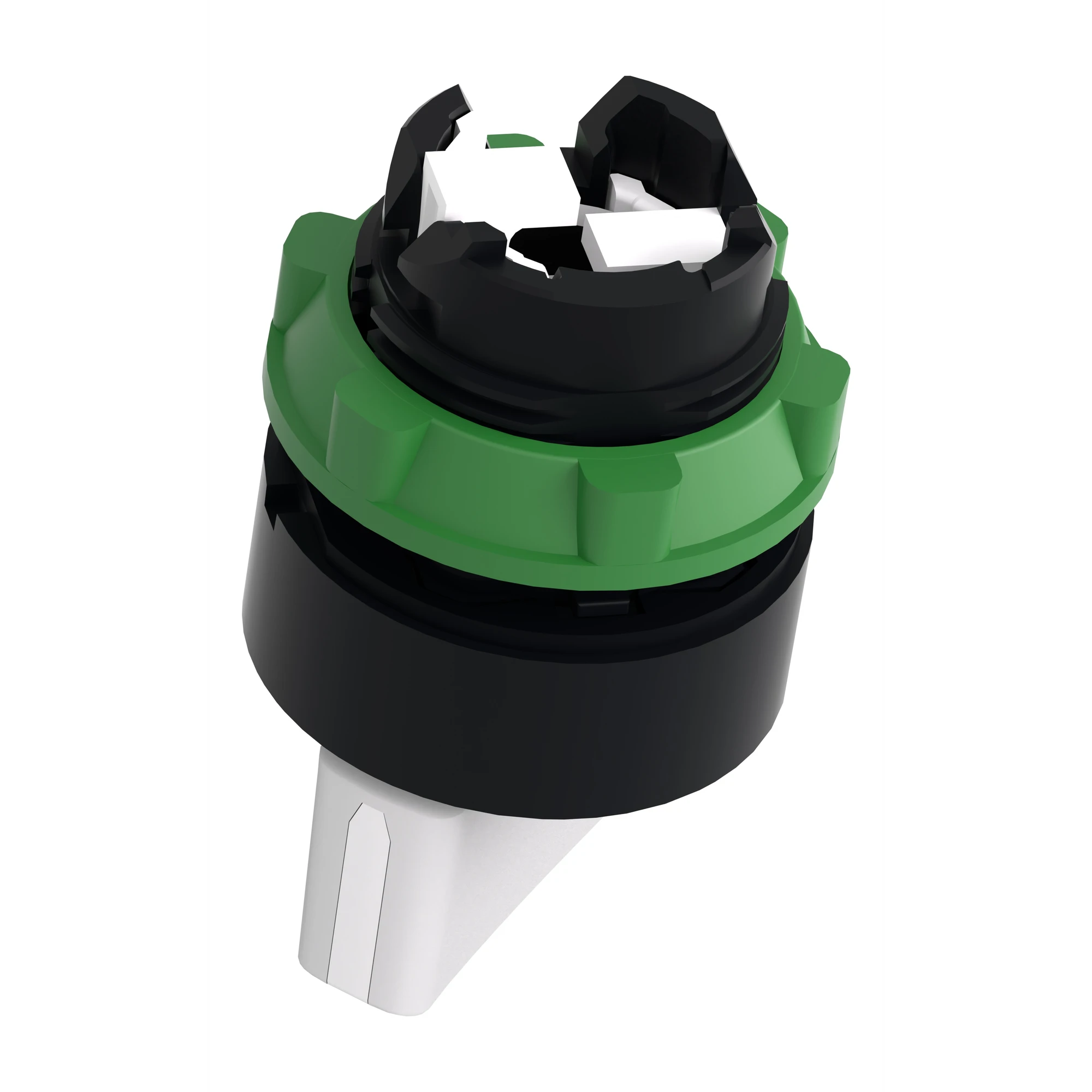 Schneider Electric ZB5AD201 Selector switch, front element, Harmony XB5, plastic, 22mm, white, 2 positions, latching (img_007)