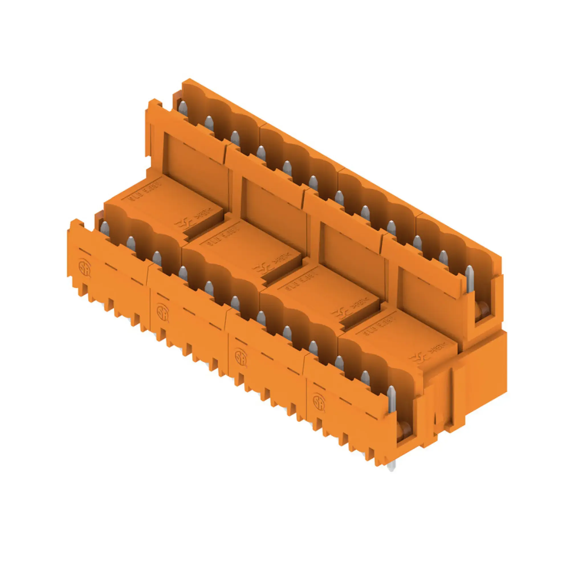 Weidmüller 1726840000 PCB connector (board connection), 250 V, 14 A, Pitch in mm: 5.08, Number of poles: 24, THT solder connection, Box (img_001)
