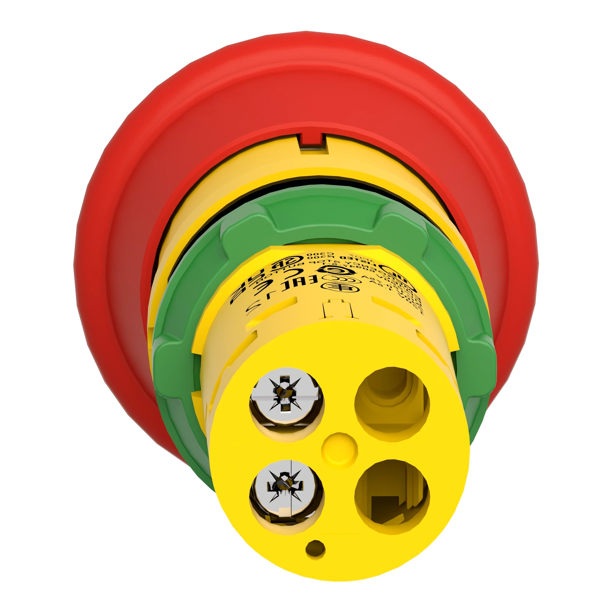 Schneider Electric XB7NT842 Emergency Stop/Emergency Off Push-Button, Harmony XB7, Monoblock, Plastic, Ø22mm, red, Pull-to-Release, 1NC, Screw Terminal (img_003)
