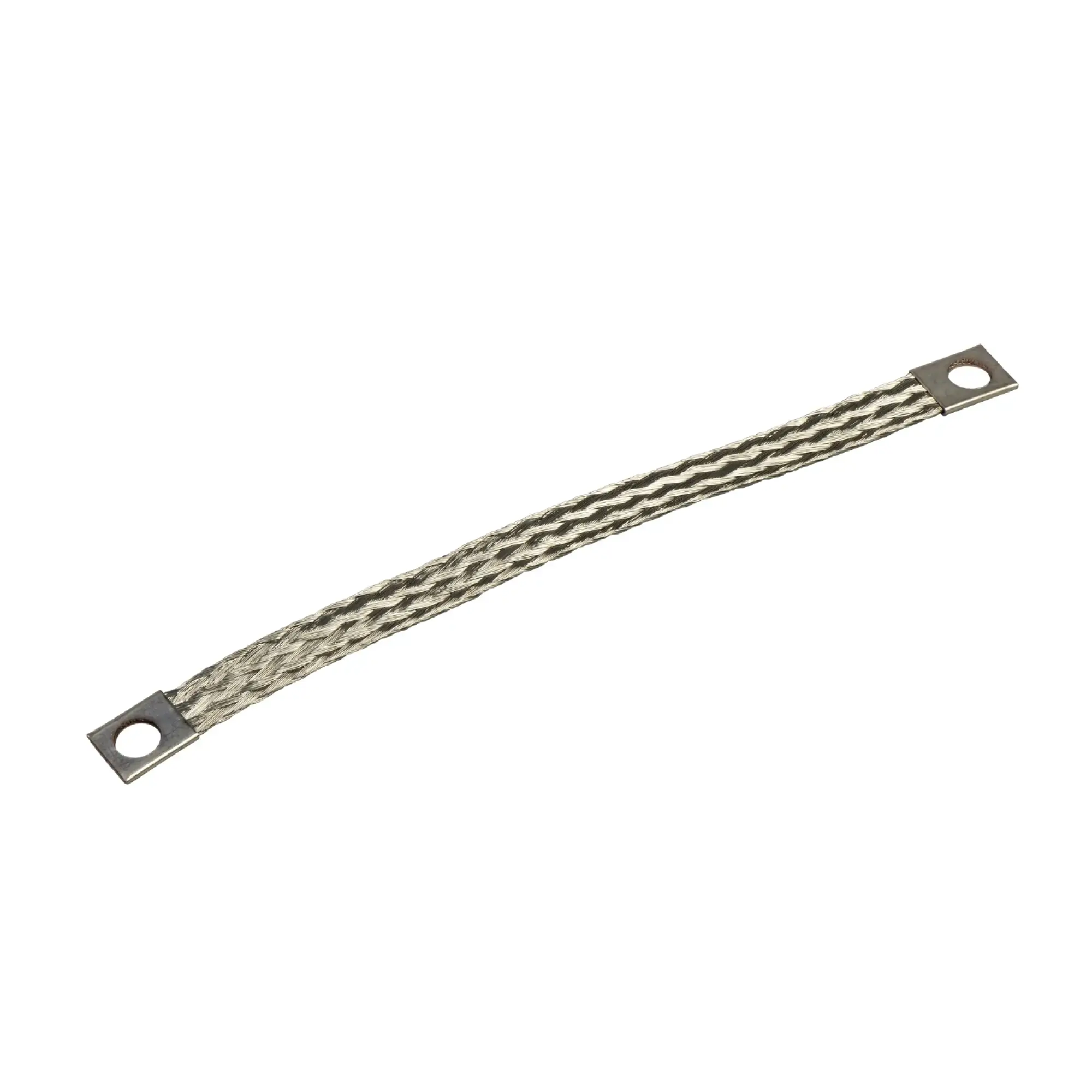 Schneider Electric NSYEB1510D6 Grounding strap 10mm2, length 150mm, eyelet hole 6.4mm. Pack of 10. (img_002)