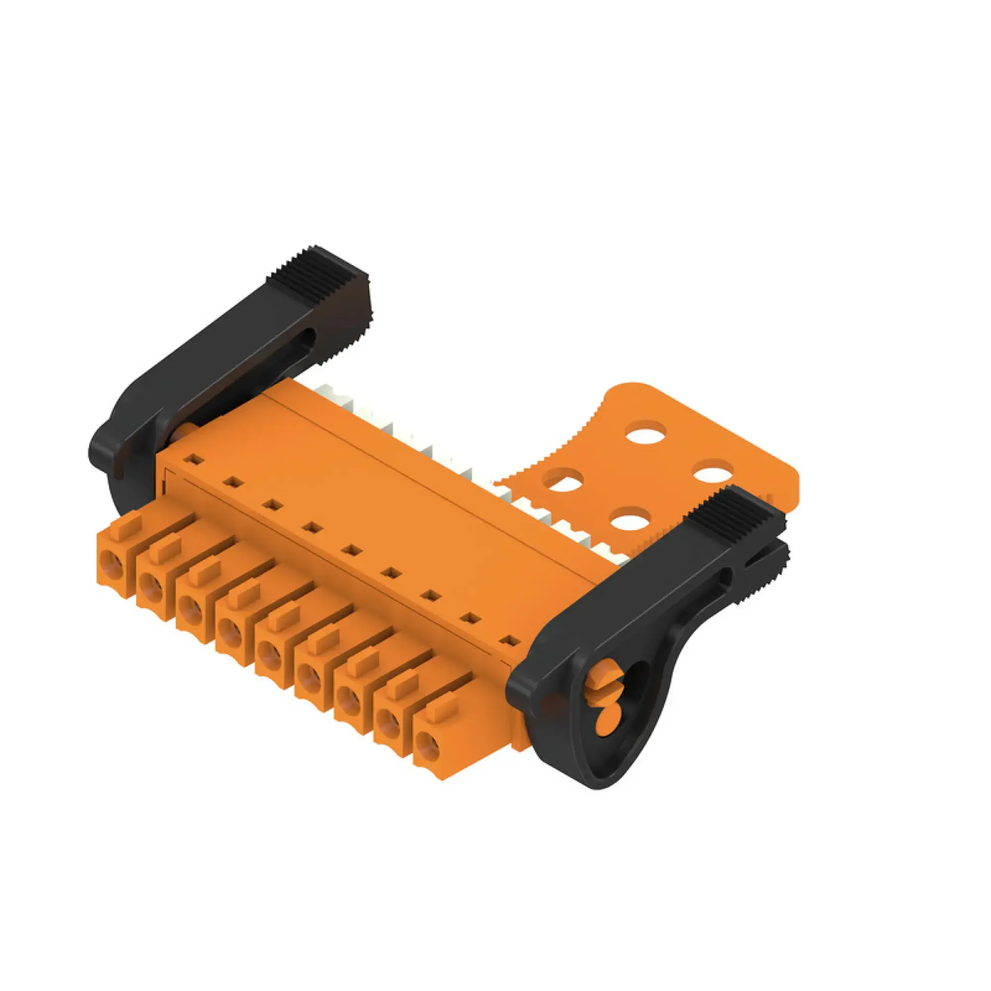 Weidmüller 2443030000 PCB connector (wire connection), 160 V, 17.5 A, Pitch in mm: 3.81, 1.5 mm², Number of poles: 9, PUSH IN with actuator, Box (img_001) Weidmüller 2443030000 PCB connector (wire connection), 160 V, 17.5 A, Pitch in mm: 3.81, 1.5 mm², Number of poles: 9, PUSH IN with actuator, Box (img_001)