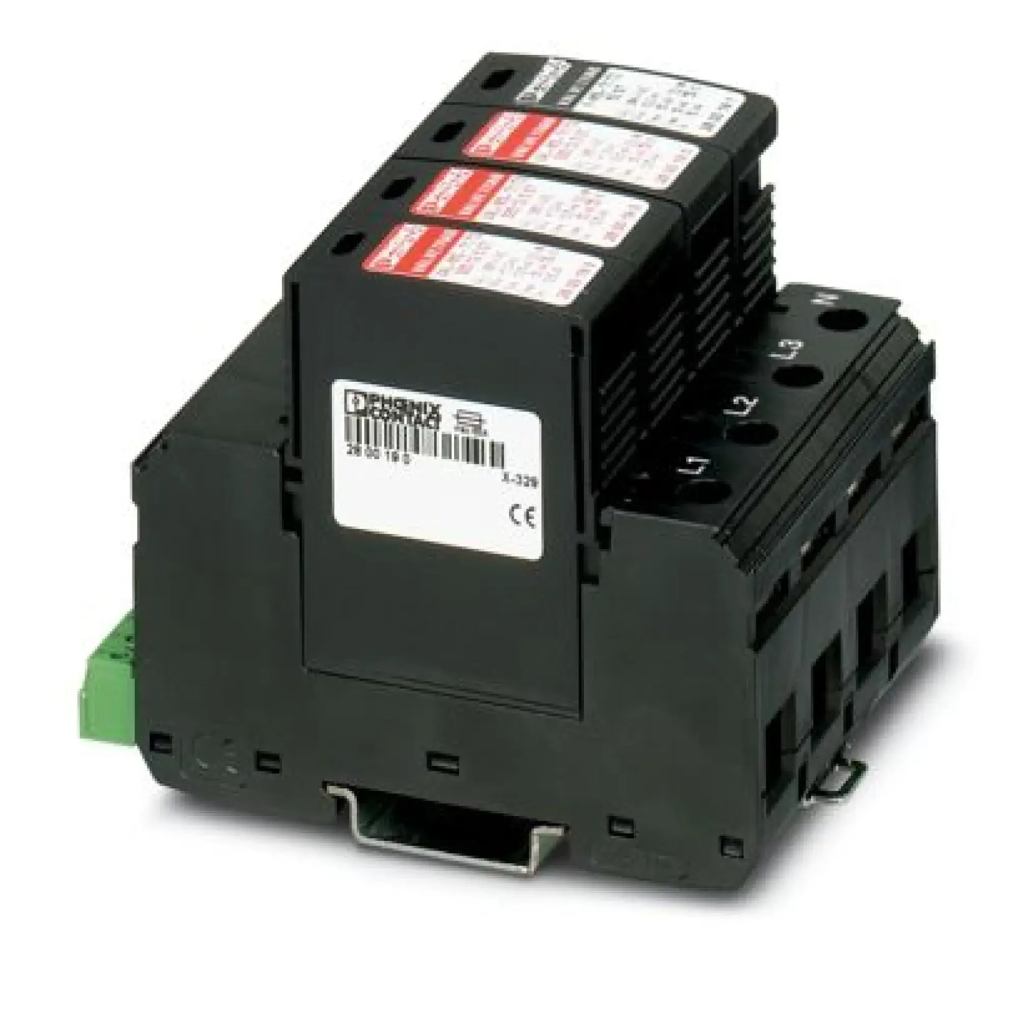 Phoenix Contact 2800183 Lightning/surge arrester type 1/2 VAL-MS-T1/T2 335/12.5/3+1-FM (img_001)