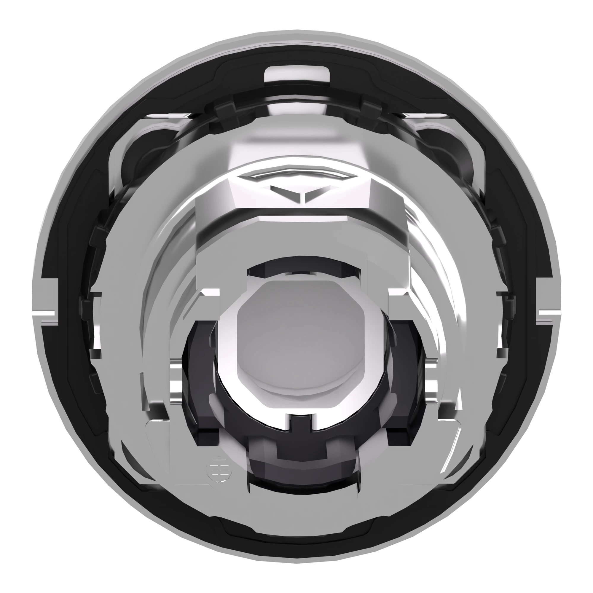 Schneider Electric ZB4FW163 Illuminated pushbutton, front element, Harmony XB4F, metal, 30mm, blue, protruding, unlabelled, for universal LED (img_002) Schneider Electric ZB4FW163 Illuminated pushbutton, front element, Harmony XB4F, metal, 30mm, blue, protruding, unlabelled, for universal LED (img_002)